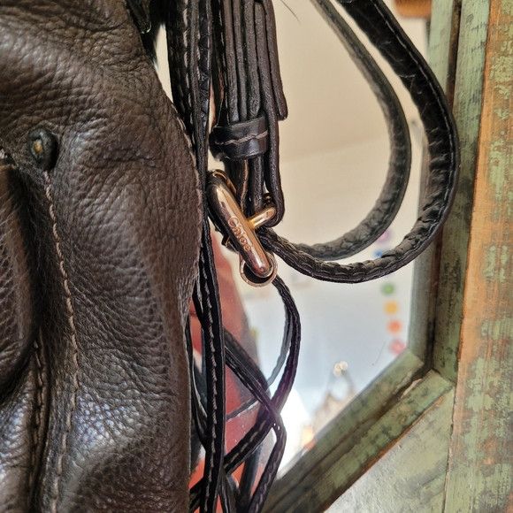 Chloe Chloé Paddington shoulder bag in black leather Size ONE SIZE - 6 Thumbnail