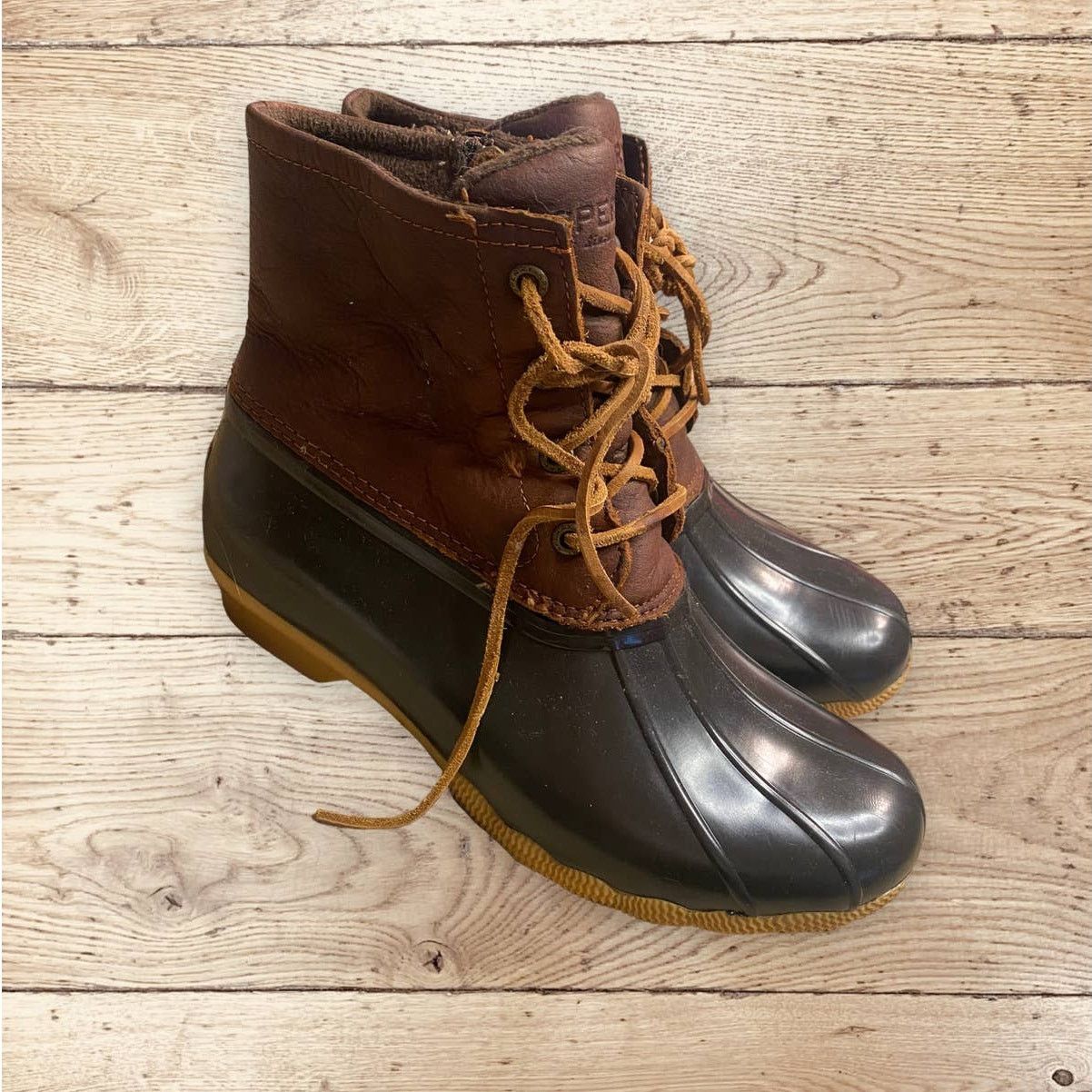 Sperry Sperry Classic Duck Boots Water-Resistant Leather Size 8 Size US 8 / IT 38 - 1 Thumbnail