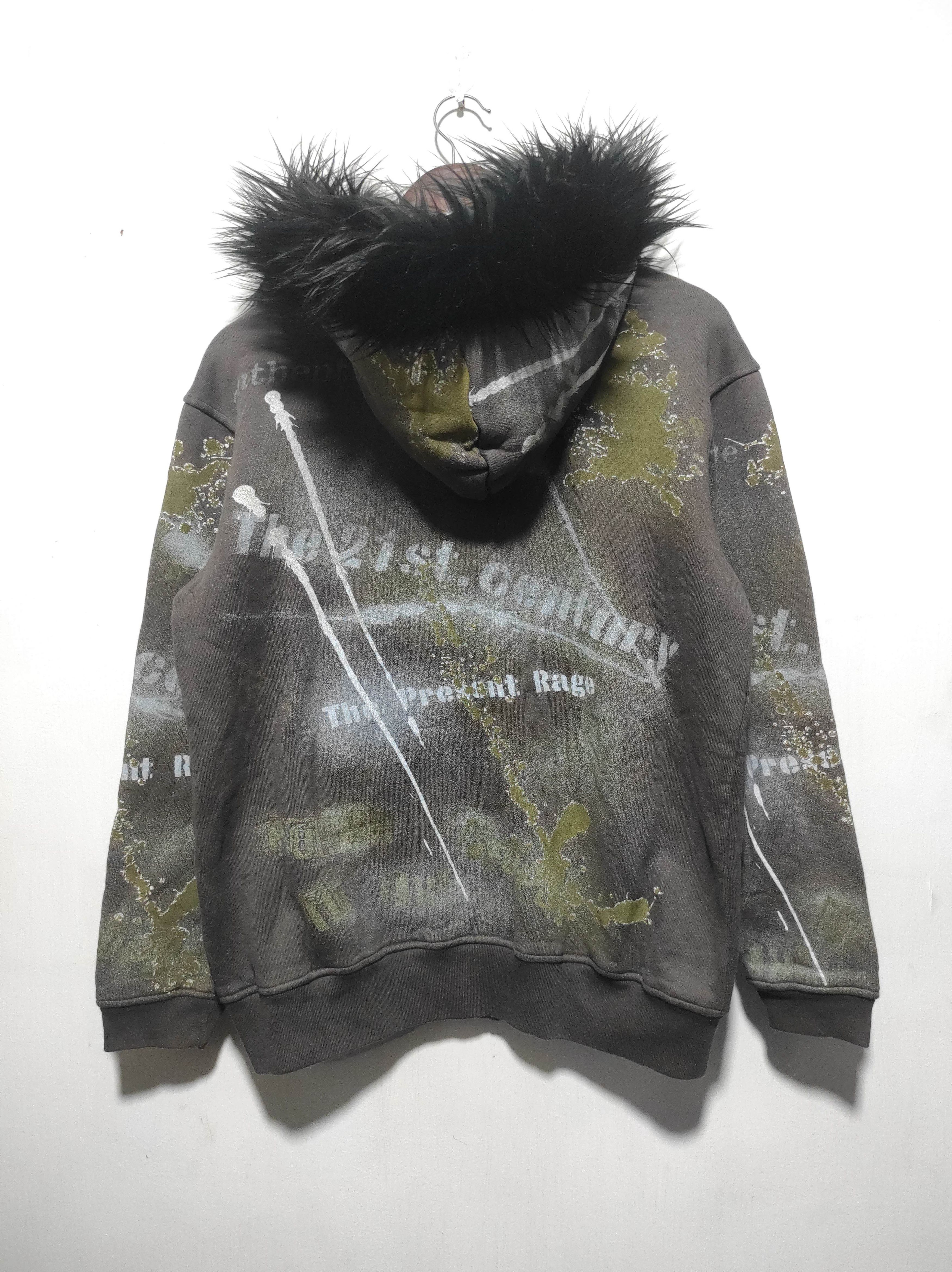 Hysteric Glamour Power to the People Zip Fur Hoodie Heavy i6w9 LGB style Size US M / EU 48-50 / 2 - 15 Thumbnail