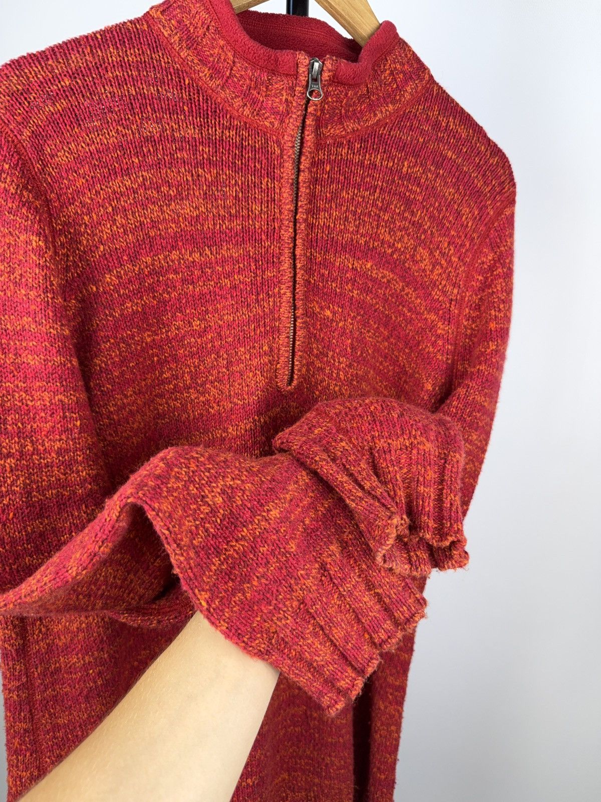 Woolrich Woolen Mills Vintage 90s Woolrich Retro Y2K Sweater USA Avant Garde Size XXL / US 16-18 / IT 52-54 - 12 Thumbnail