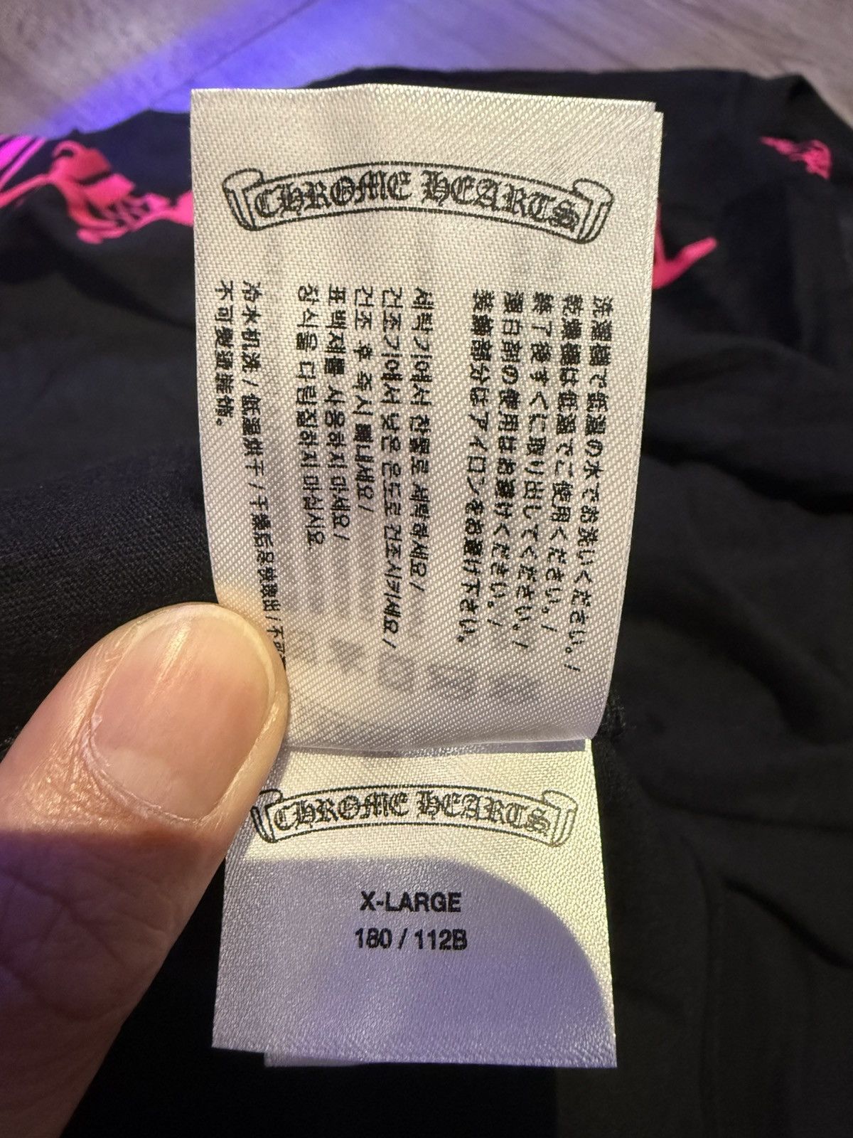 Chrome Hearts Chrome hearts long sleeves T-shirt Size US XL / EU 56 / 4 - 4 Thumbnail