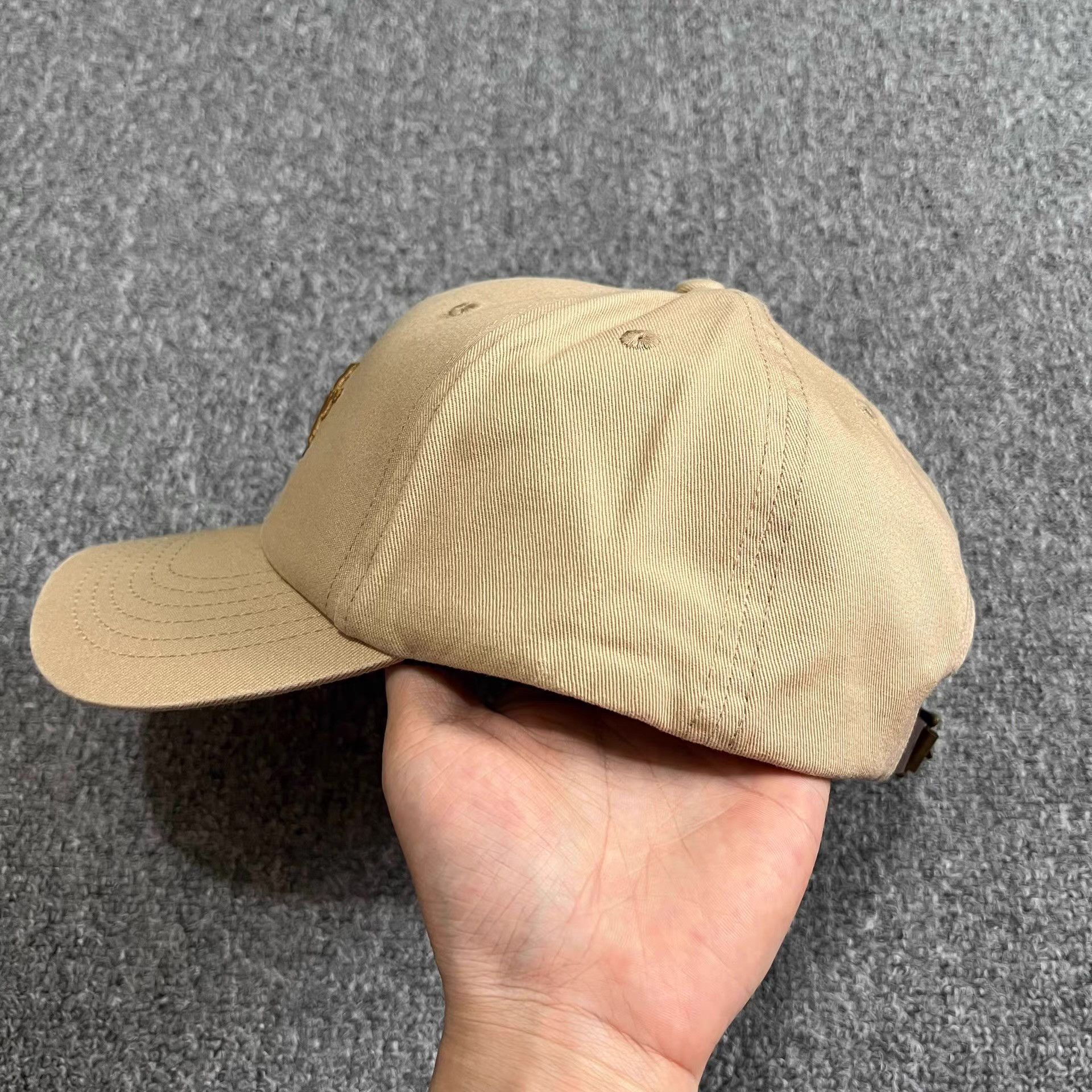 Fucking Awesome Fucking Awesome Washed Vintage Curved Brim Baseball Cap。 Q7 Size ONE SIZE - 5 Thumbnail