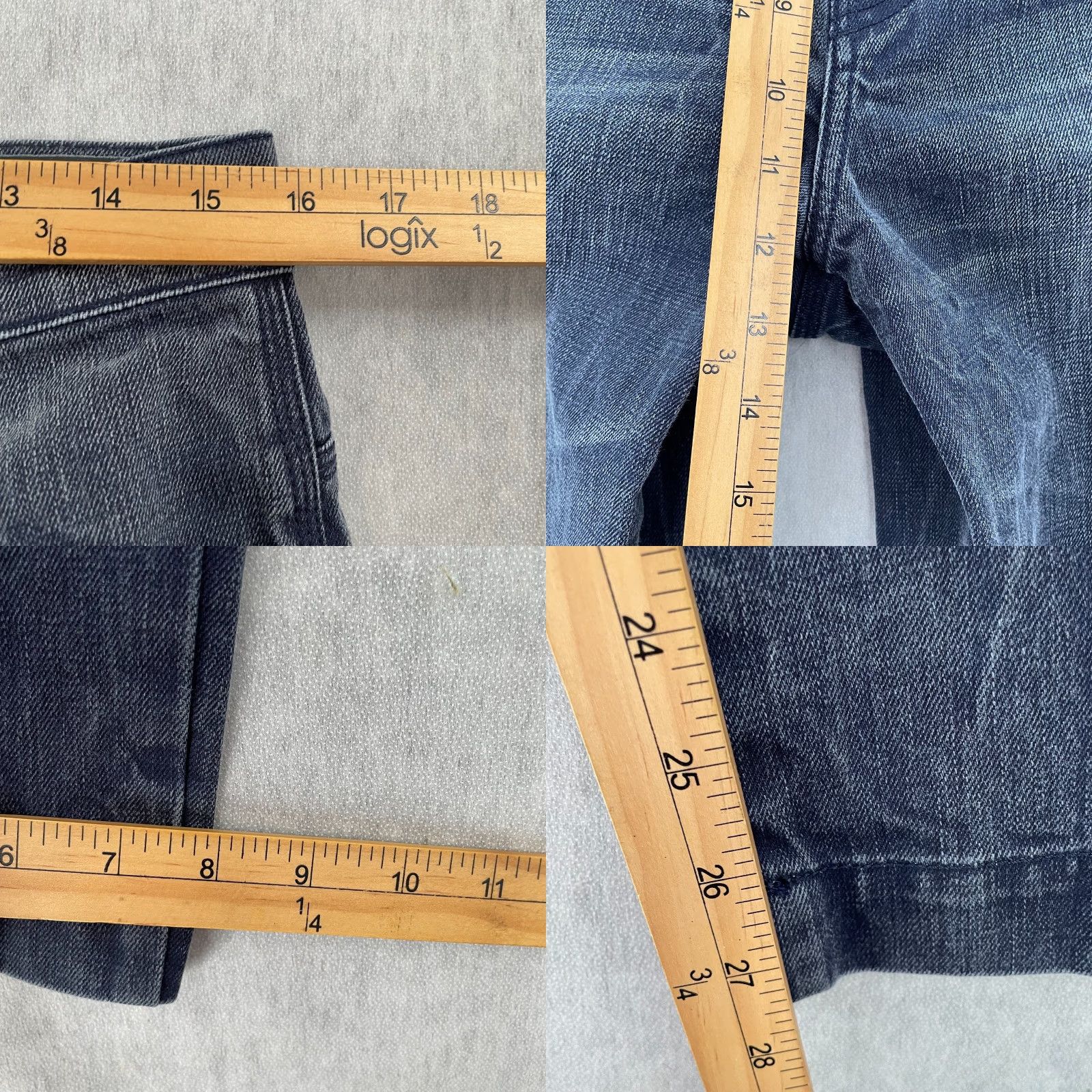Diesel Diesel Jeans Adult 30 Blue Baggy Wide Relaxed Loose Logo USA Preppy Mens Size US 30 / EU 46 - 8 Thumbnail