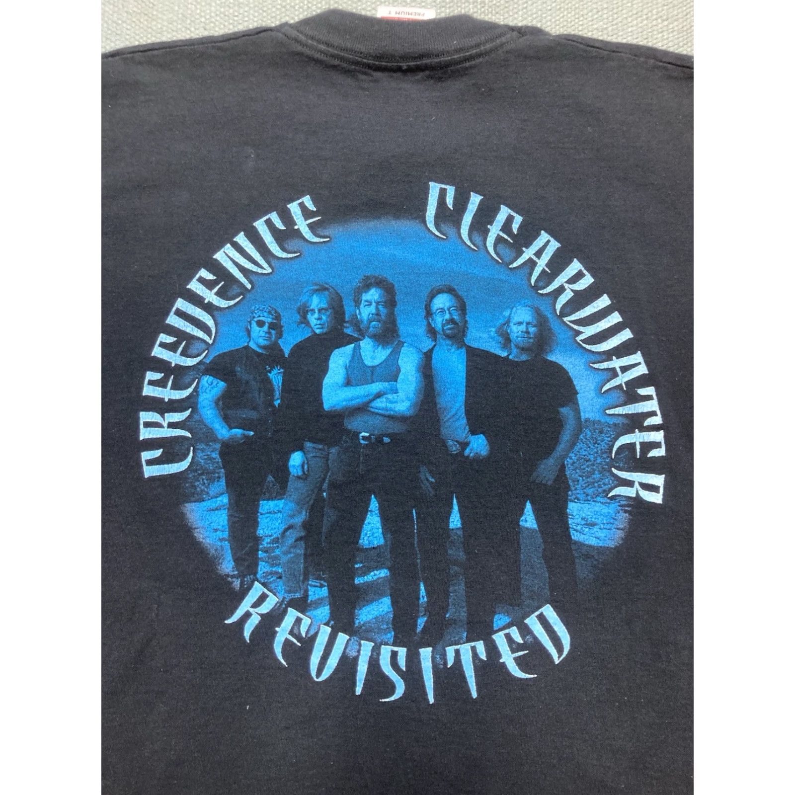 Vintage VINTAGE Screen Stars Credence Clearwater Revival T Shirt Large Black Mens Band Size US L / EU 52-54 / 3 - 5 Thumbnail