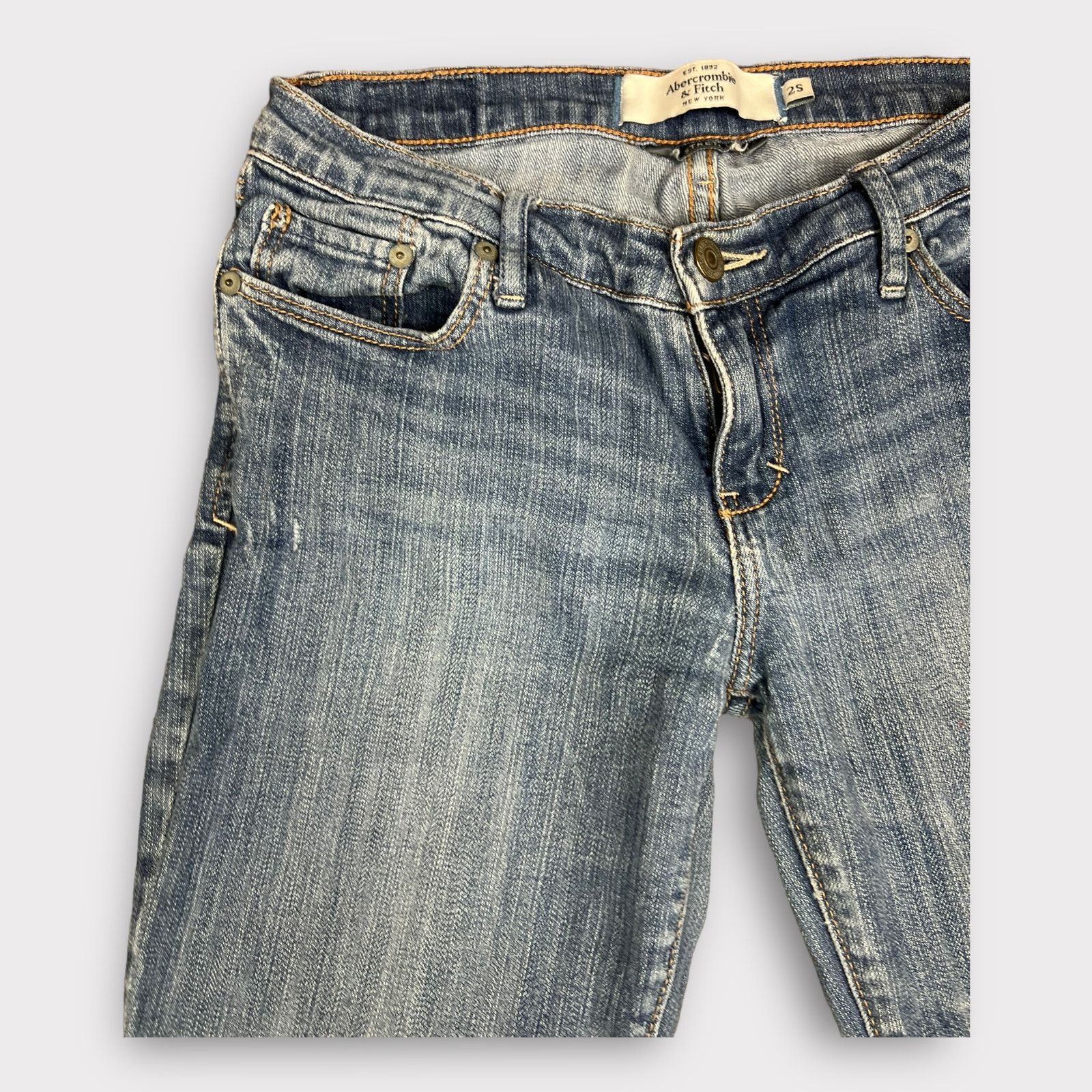 Abercrombie & Fitch Abercrombie & Fitch | Vintage Stretch Bootcut Denim Jeans Size 26" / US 2 / IT 38 - 4 Thumbnail