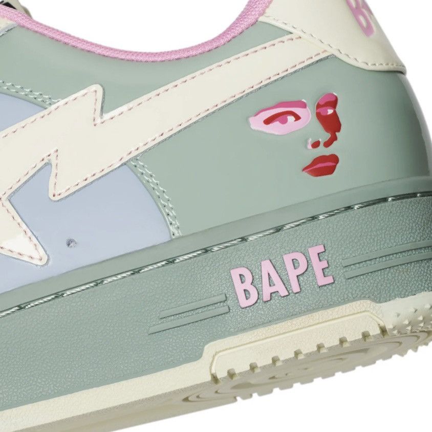 Bape Kidsuper x bapesta sneakers w box Size US 7 / EU 40 - 4 Thumbnail