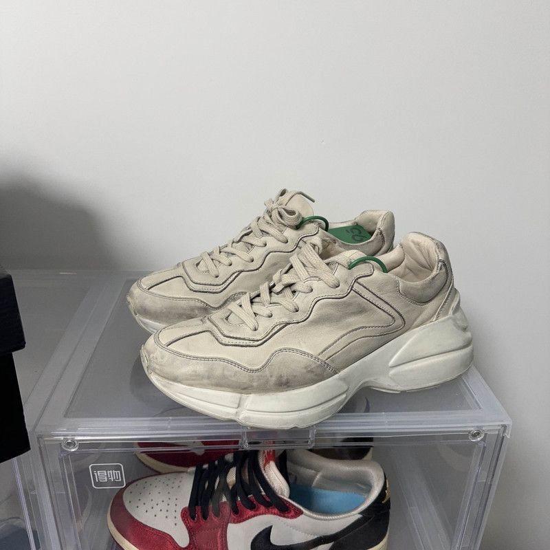 Gucci Gucci Rhyton Fashion Low-top Dad Sneakers - Size US 9.5 / EU 42-43 - 1 Thumbnail