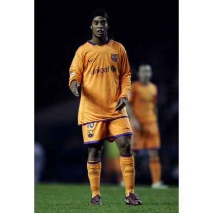 Nike Ronaldinho Barcelona 2007 2008 Third Soccer Jersey XL Size US XL / EU 56 / 4 - 9 Thumbnail