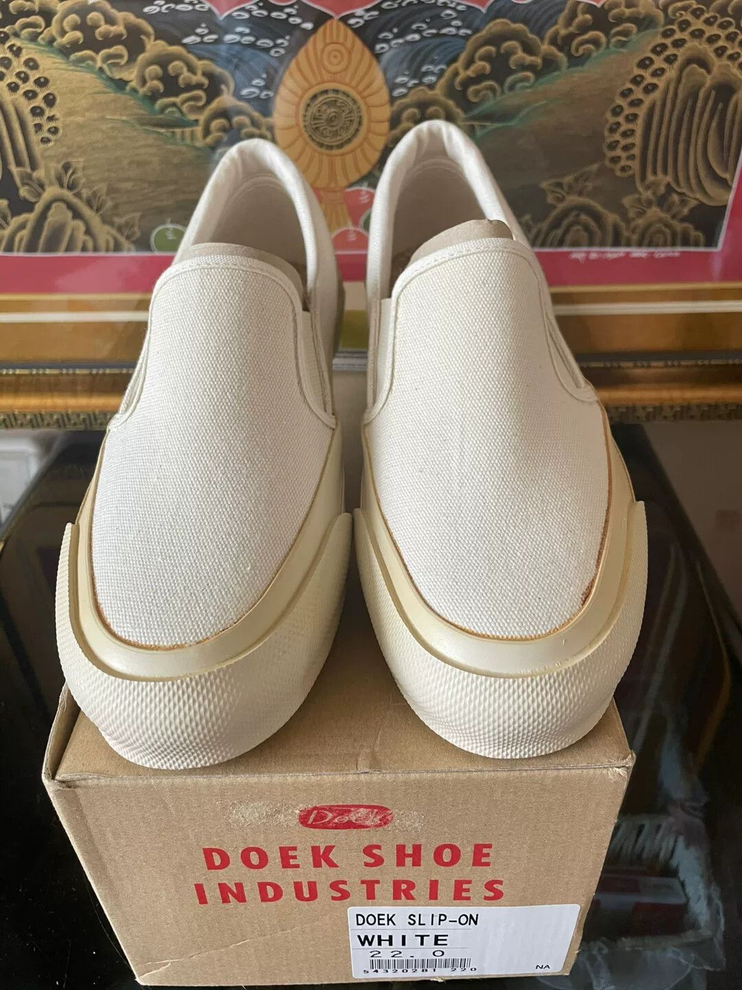Doek DOEK COURT Japan Made Canvas Shoes Size US 5 / IT 35 - 1 Thumbnail