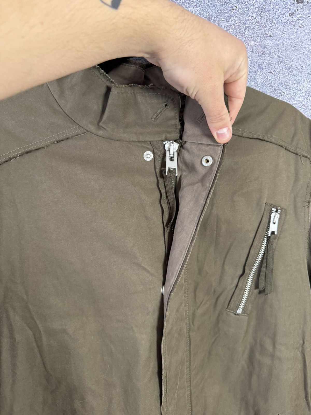 Allsaints All Saints Green Utility LOGAN Jacket/Parka Japanese Cloth M Size US M / EU 48-50 / 2 - 14 Thumbnail