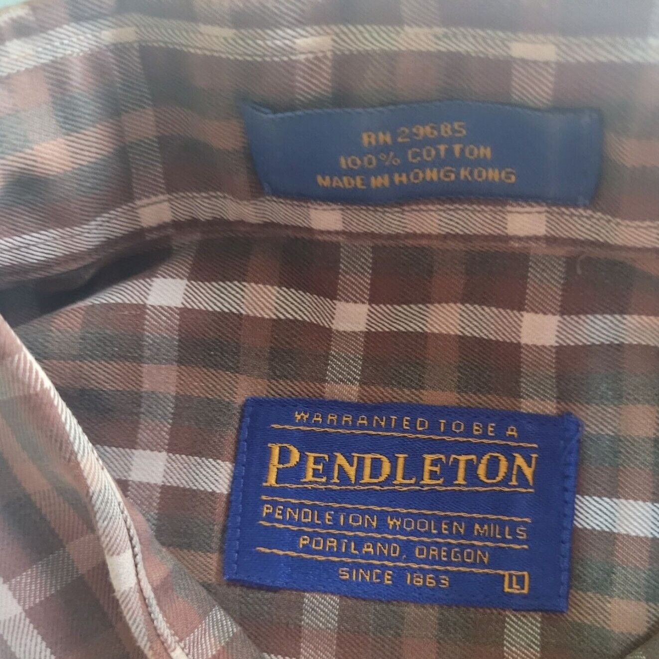 Pendleton Pendleton Plaid Flannel Shirt L Gorpcore Grunge Dad Wear Size US L / EU 52-54 / 3 - 4 Thumbnail