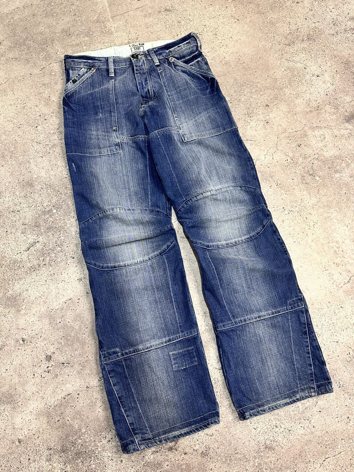 G-Star LGB Baggy GOA Flare Military Style Cargo Pants Ifsixwasnine Size US 32 / EU 48 - 2 Thumbnail
