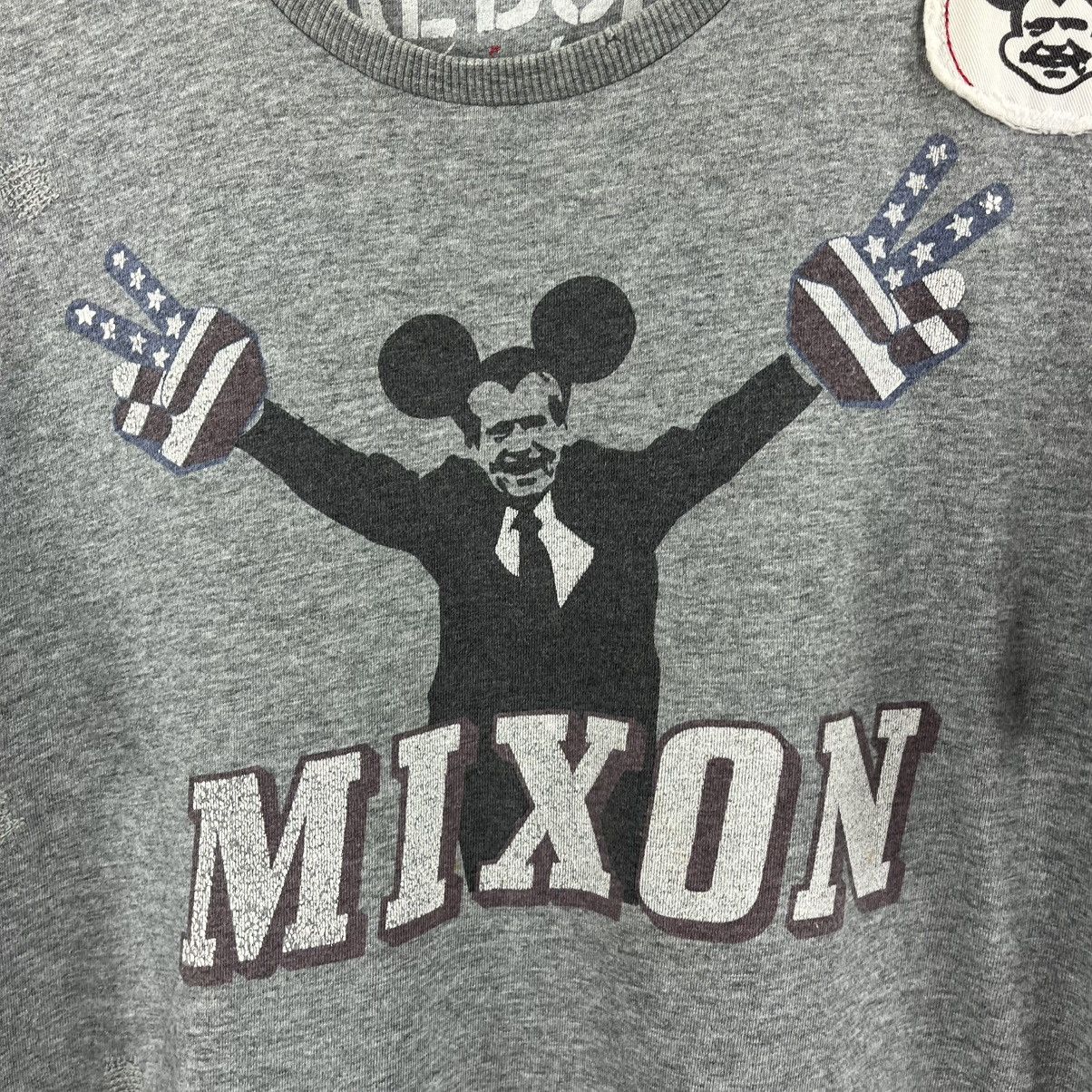 Vintage Mixon President Crazy Tee Multi Logo Size L Size US L / EU 52-54 / 3 - 3 Thumbnail