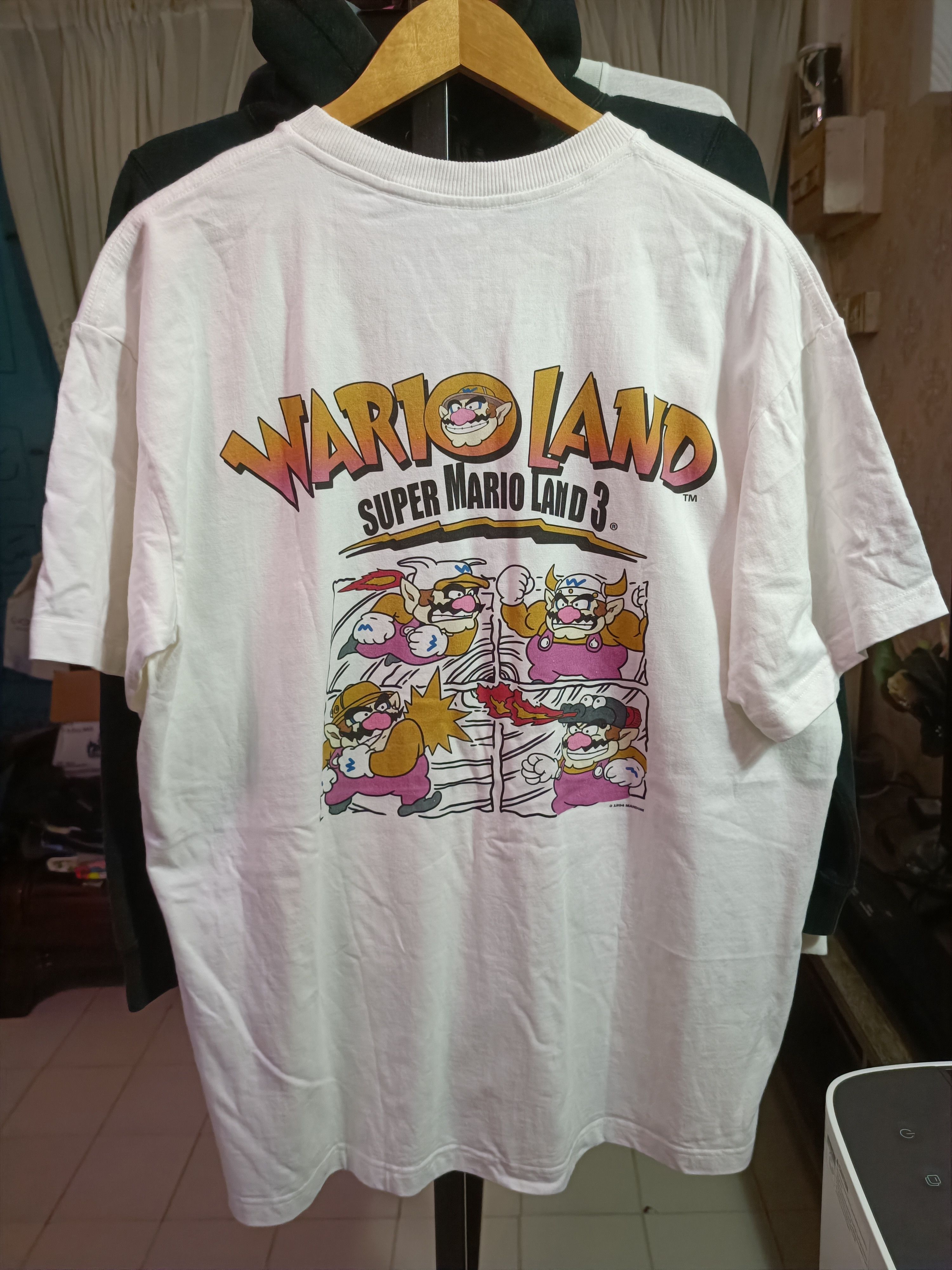 Cartoon Network ♦️Super Mario Land 3 T Shirt Size US XL / EU 56 / 4 - 1 Thumbnail