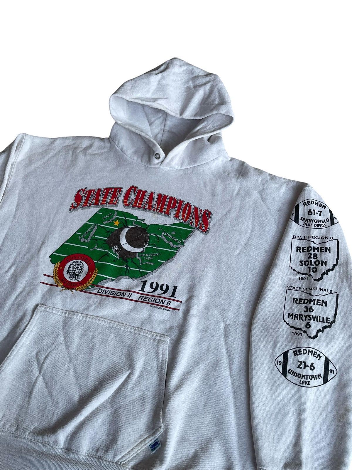 Russell Athletic Vintage Discuss Athletic Redmen Baseball Champions Hoodie Size US M / EU 48-50 / 2 - 4 Thumbnail