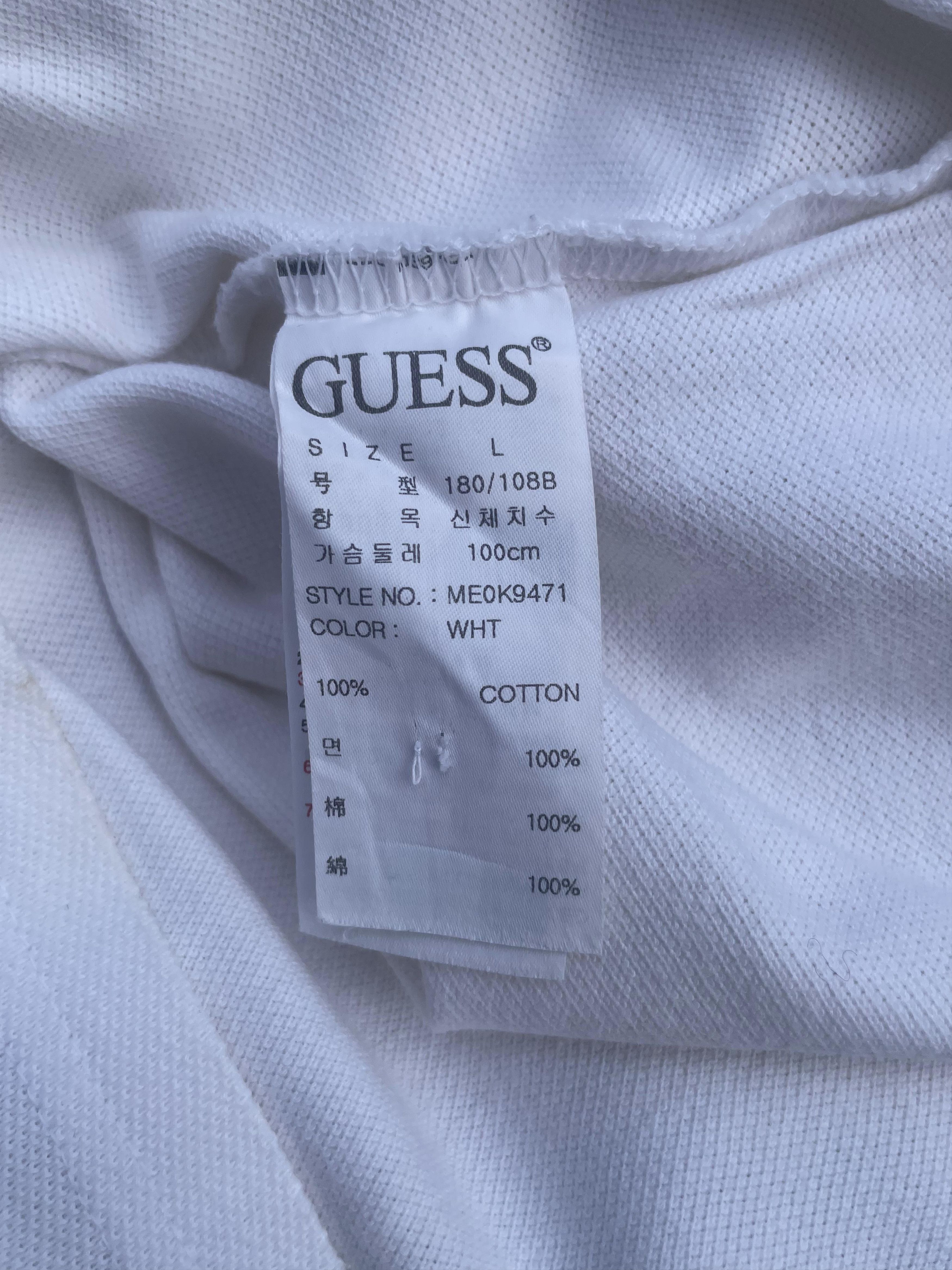 Designer × Guess Guess Jeans Polo Tshirt Size US L / EU 52-54 / 3 - 10 Thumbnail