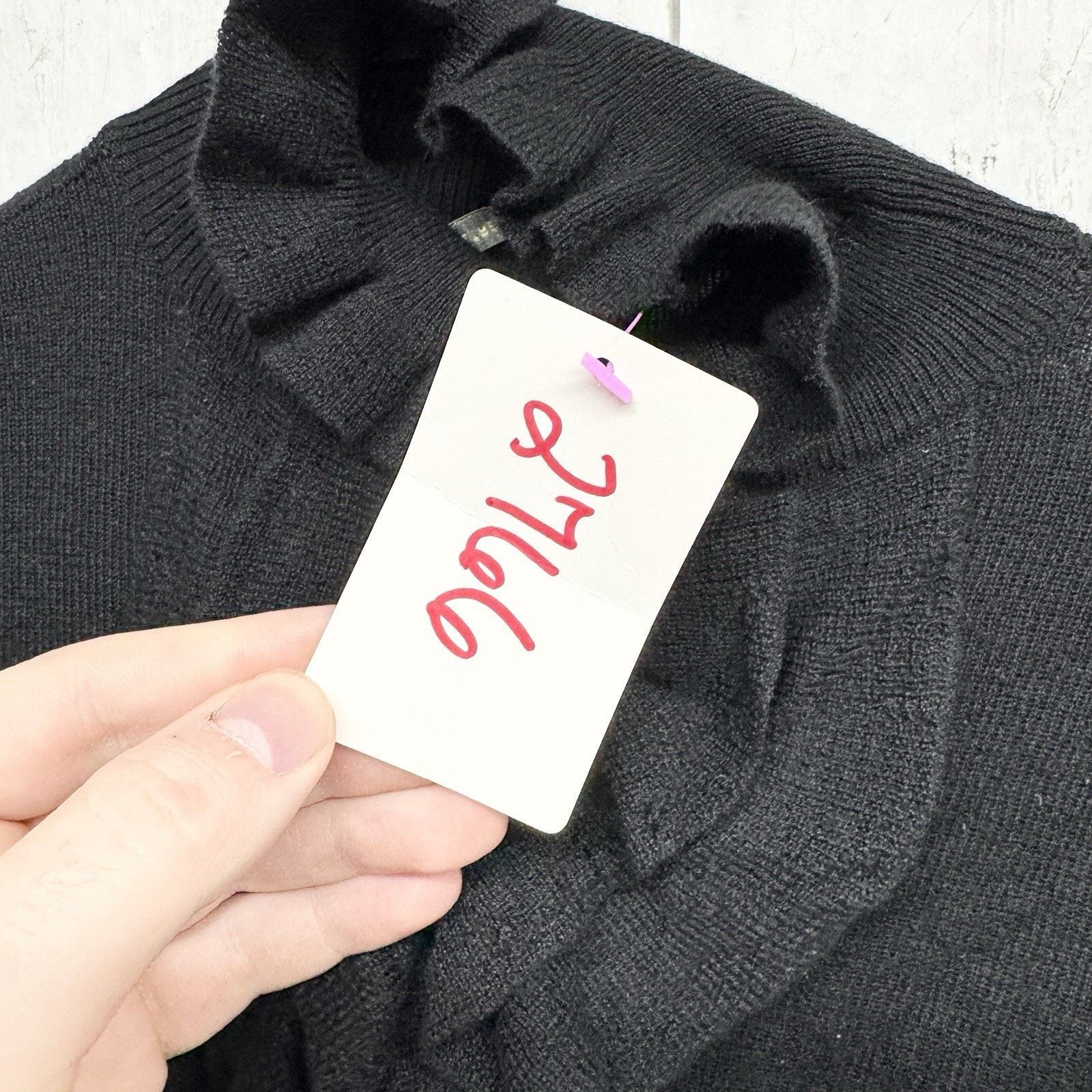 Other Twelfth Street Cynthia Vincent Sweater PS Ruffle Long Sleeve Size S / US 4 / IT 40 - 2 Thumbnail