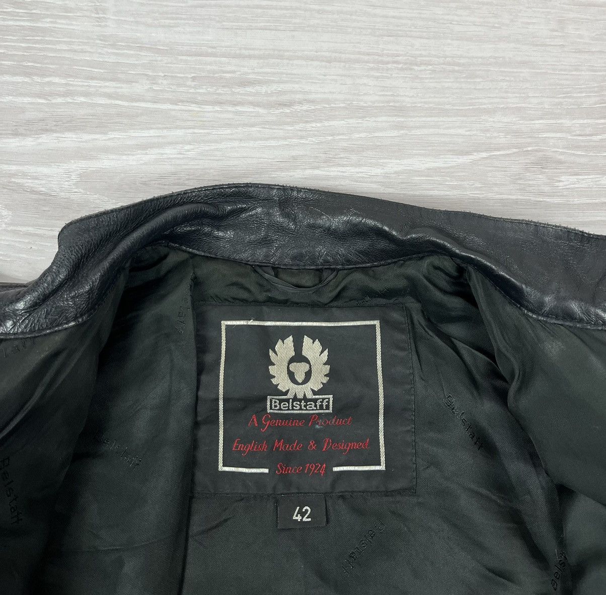 Belstaff Belstaff Vintage Black Leather Biker Moto Jacket Size M / US 6-8 / IT 42-44 - 12 Thumbnail