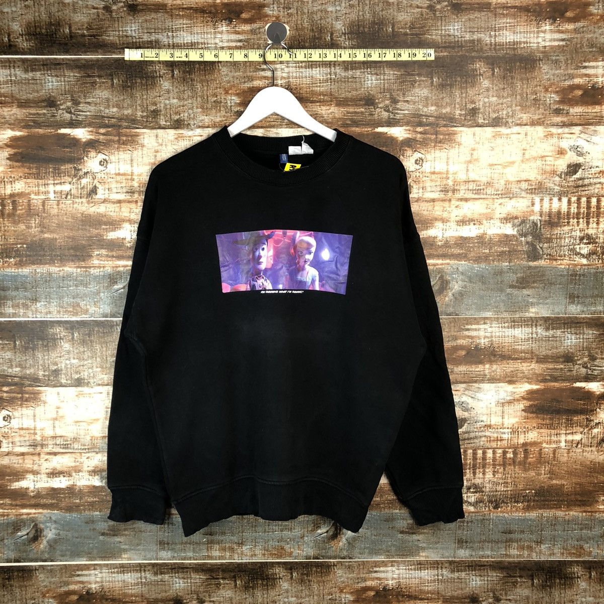 Cartoon Network × Disney × Vintage H&M Divided Disney Toy Story Black Sweatshirt #A2036 Size US XS / EU 42 / 0 - 1 Thumbnail