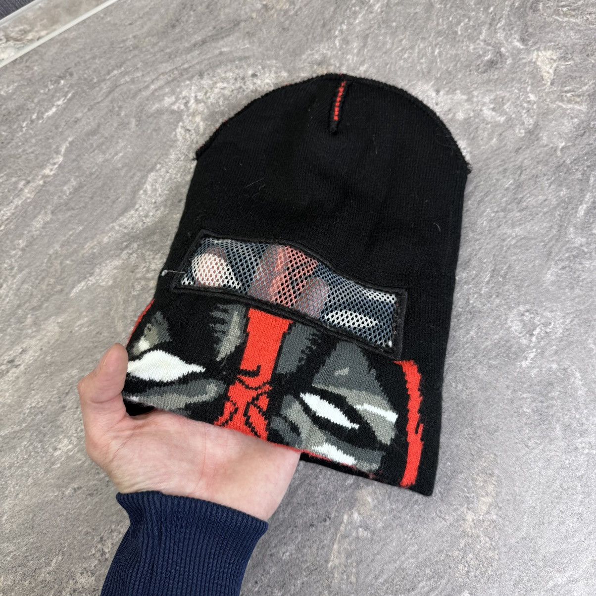 Marvel Comics Vintage Y2K Deadpool marvel comics beanie hat mask Size ONE SIZE - 3 Thumbnail