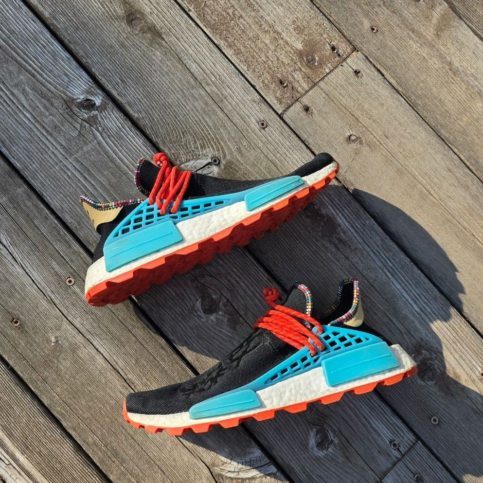 Adidas × Pharrell Adidas Human Race Pharrell NMD "Inspiration Pack Black" Size US 10 / EU 43 - 2 Thumbnail