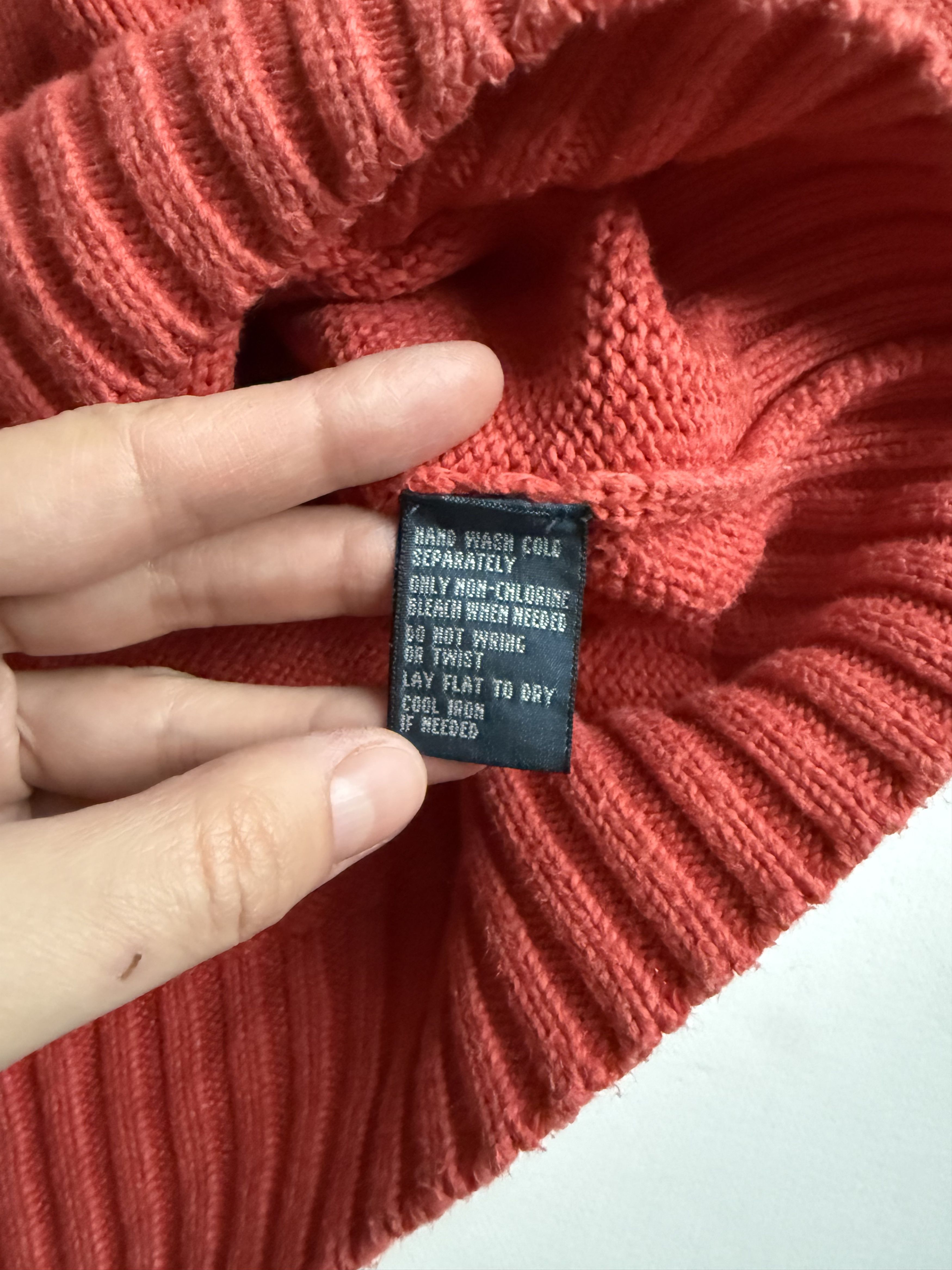Polo Ralph Lauren Vintage Polo Ralph Lauren Boxy Fit Cotton Knit Sweater L-XL Size US XL / EU 56 / 4 - 5 Thumbnail