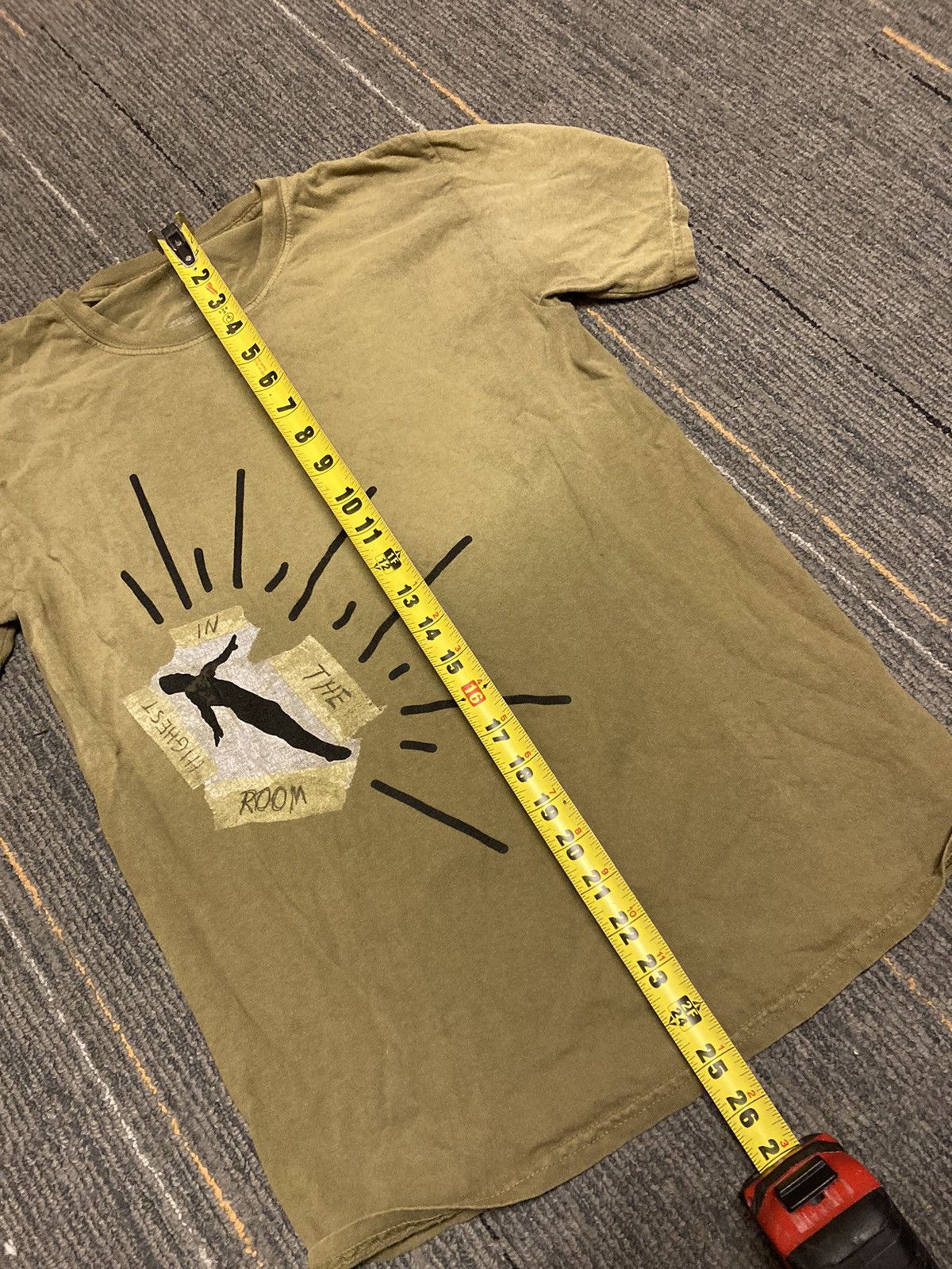 Travis Scott Travis Scott Highest In The Room Tee Size US S / EU 44-46 / 1 - 2 Thumbnail