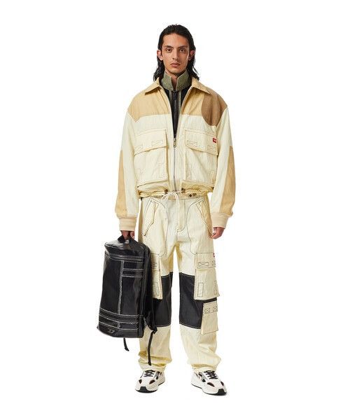 Diesel Authentic DIESEL Men's Coated Canvas Backpack Size ONE SIZE - 7 Thumbnail