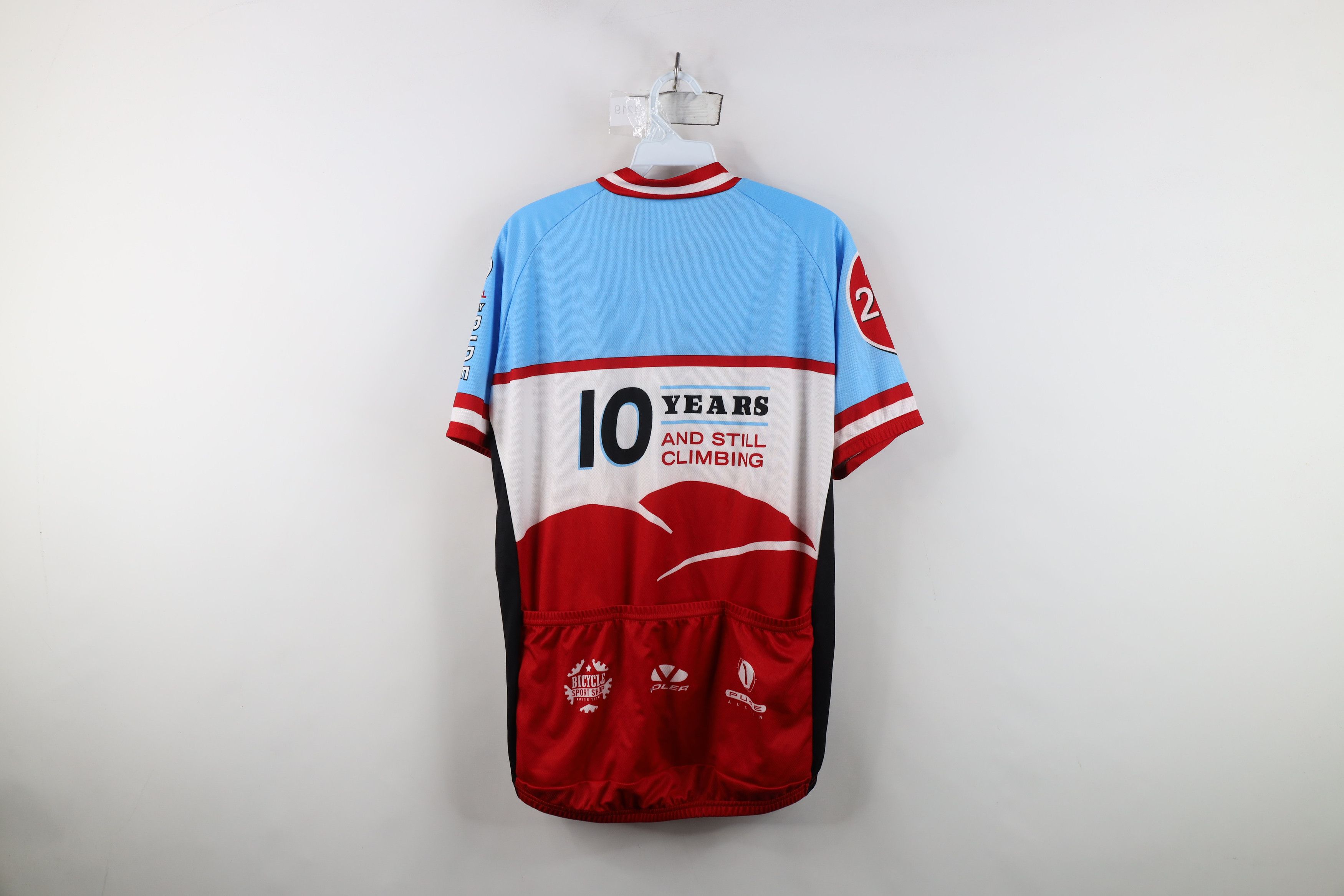 Vintage Voler Hill Country Ride for Aids Bicycle Cycling Jersey USA Size US L / EU 52-54 / 3 - 15 Thumbnail