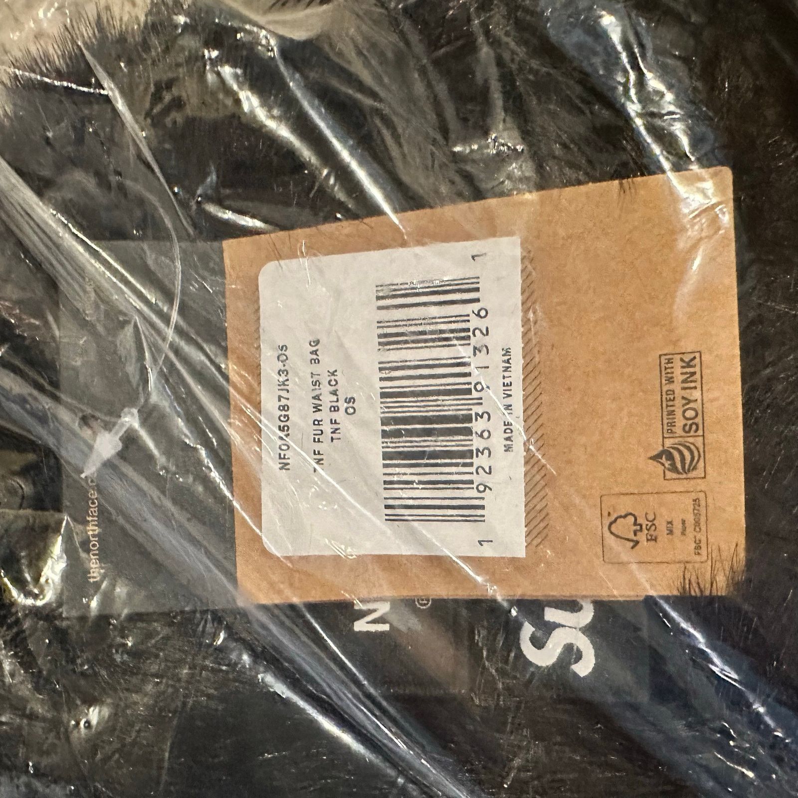 Supreme Supreme The North Face Faux Fur Waist Bag Black Fanny Pack Size ONE SIZE - 6 Thumbnail