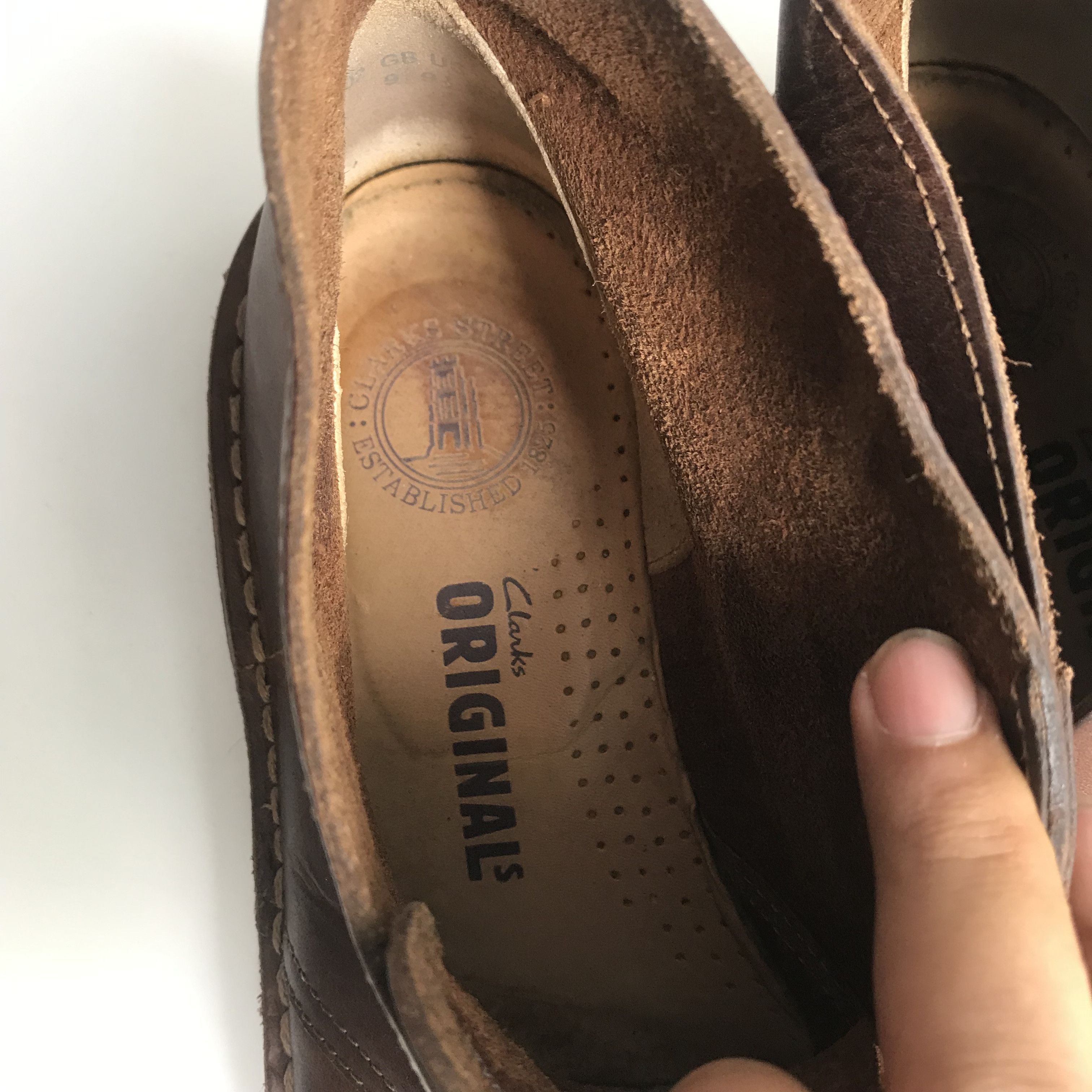 Clarks Vintage Mk1 Clarks Dessert Boots Brown crazy horse leather9u Size US 10 / EU 43 - 6 Thumbnail