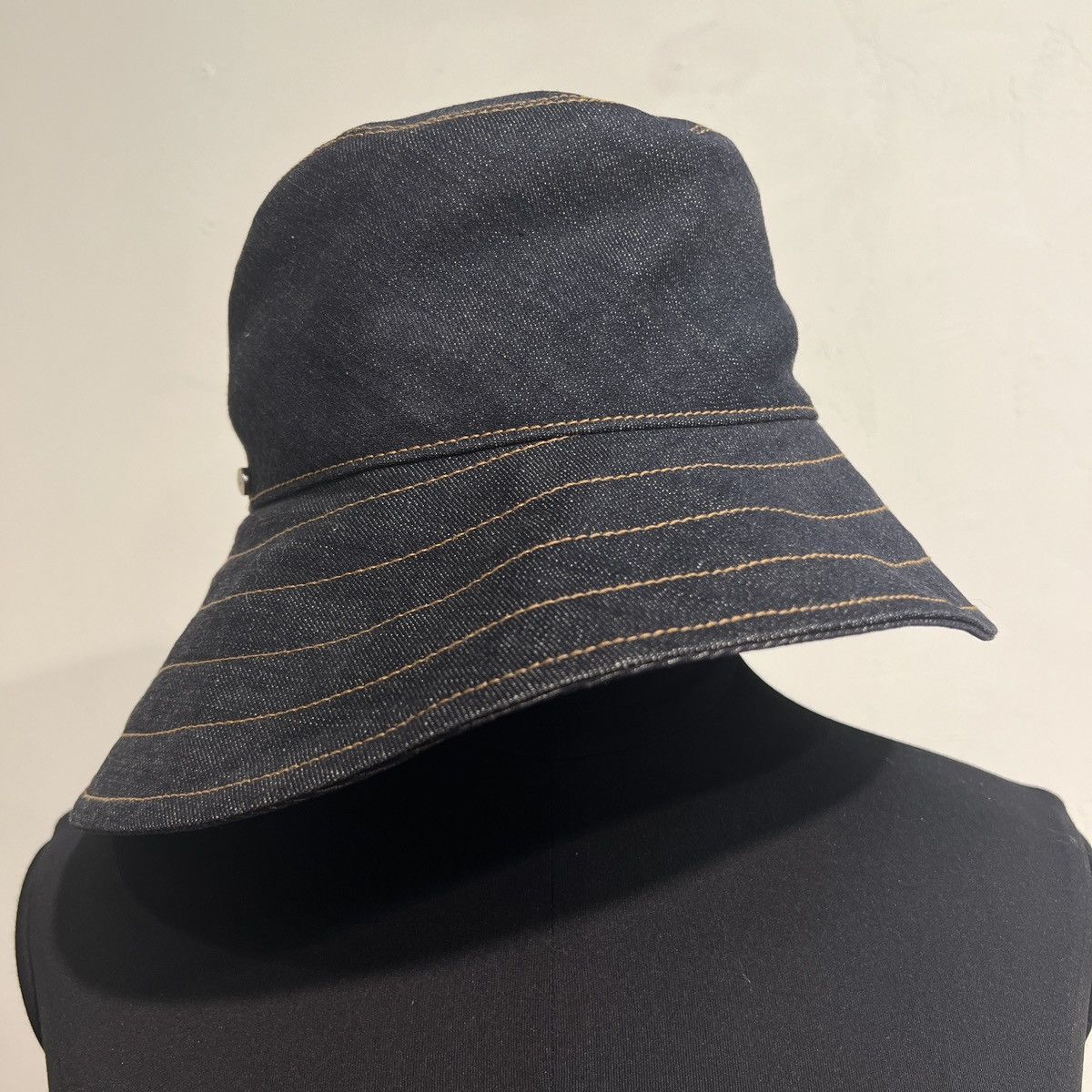 Christian Dior Monsieur Christian Dior Archive Hat Bucket Women’s Denim Size ONE SIZE - 2 Thumbnail