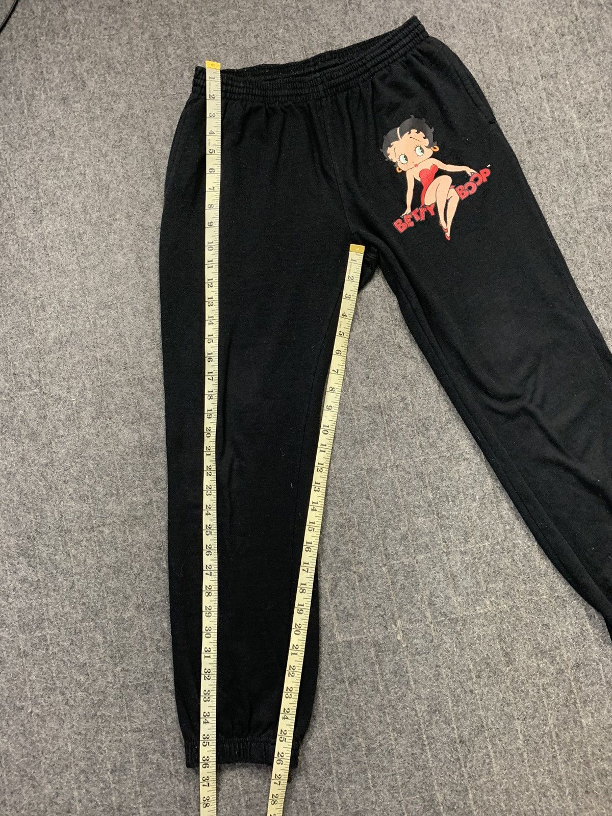 Japanese Brand 90s Betty Boop X Denifits Track Jogger Pant Big Printed Size 28" / US 6 / IT 42 - 10 Thumbnail