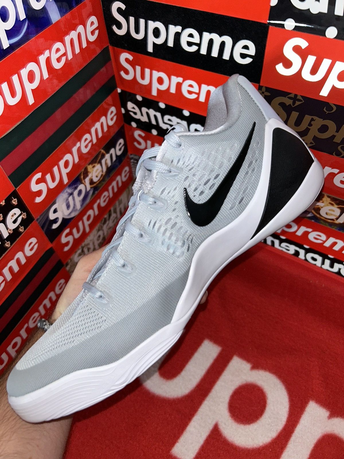 Nike Nike Kobe 9 EM Protro TB P Wolf Grey IH5095-001 size 10.5 Size US 10.5 / EU 43-44 - 9 Thumbnail