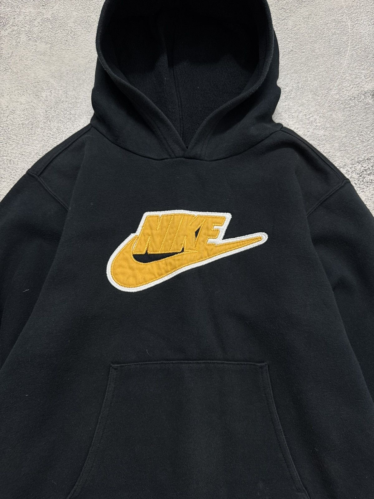 Nike Vintage Y2k Nike Big Swoosh Hoodie 90’s Size US XS / EU 42 / 0 - 4 Thumbnail