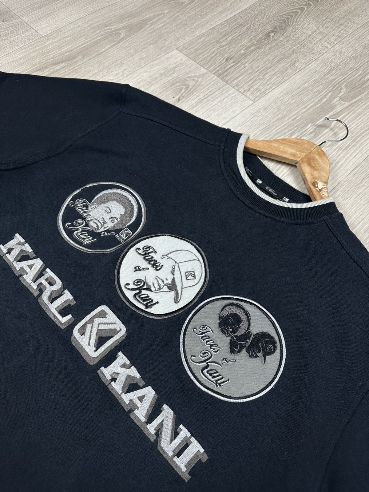 Karl Kani Vintage KARL KANI Crewneck Sweatshirt Big Logo Size L Size US L / EU 52-54 / 3 - 5 Thumbnail