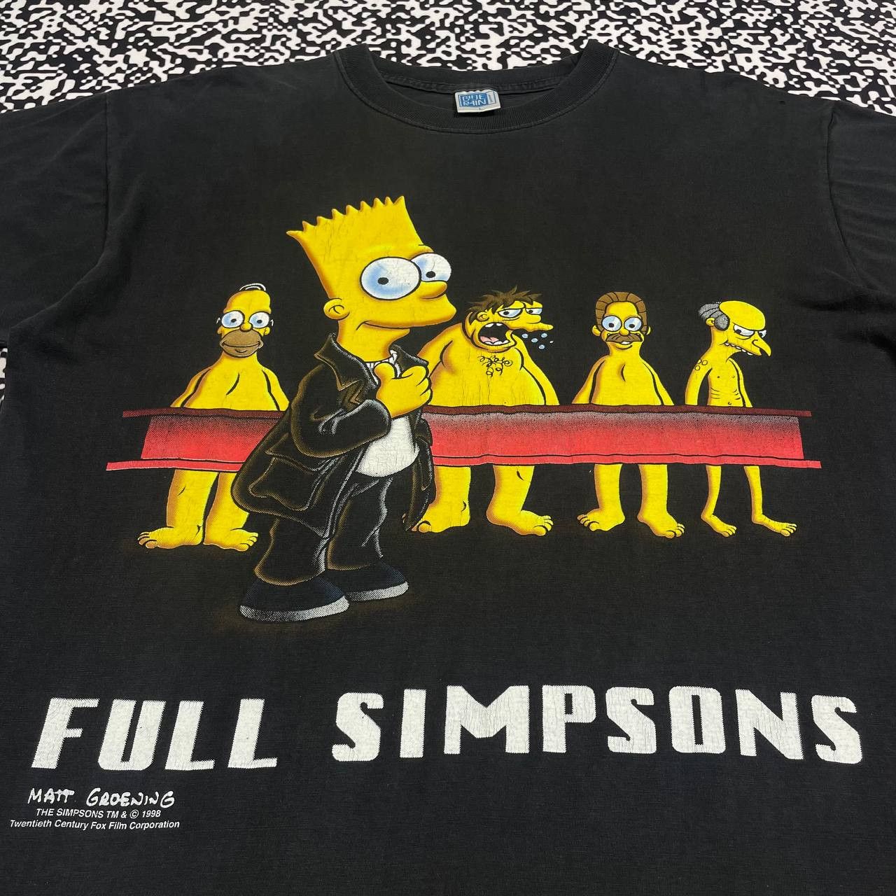Cartoon Network Vintage 1998 Simspons Humor Cartoon Faded T-shirt 90s Size US L / EU 52-54 / 3 - 6 Thumbnail