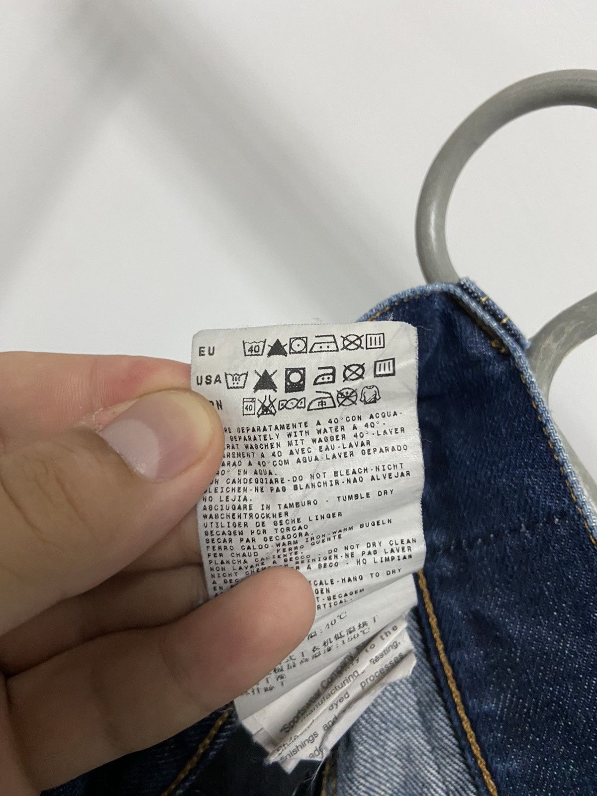 Stone Island × Vintage Stone Island Denims Selvedge Vintage jeans Pants Distressed Size US 28 / EU 44 - 10 Thumbnail