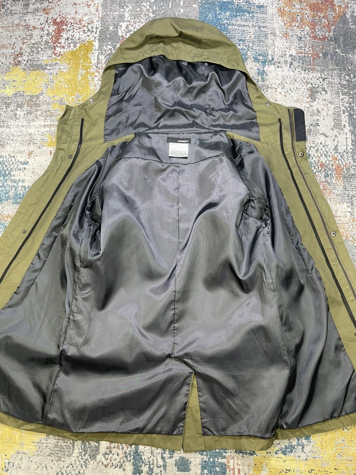 Katharine Hamnett London Katharine Hamnett Military Hooded Field Jacket Size US M / EU 48-50 / 2 - 7 Thumbnail