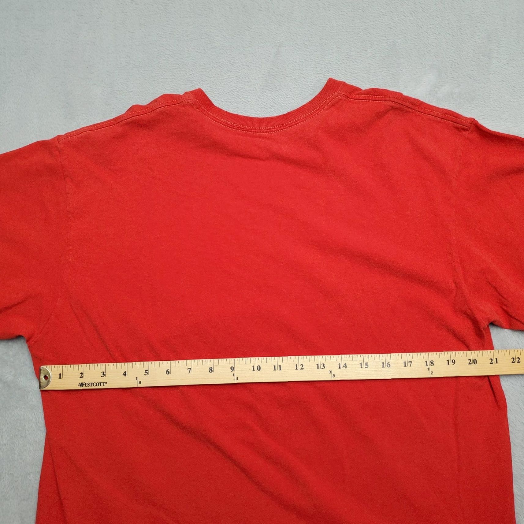 Vintage Bazinga Big Bang Shirt Mens M Red TV Classic TEE Crew Neck Short Sleeve Size US M / EU 48-50 / 2 - 6 Thumbnail