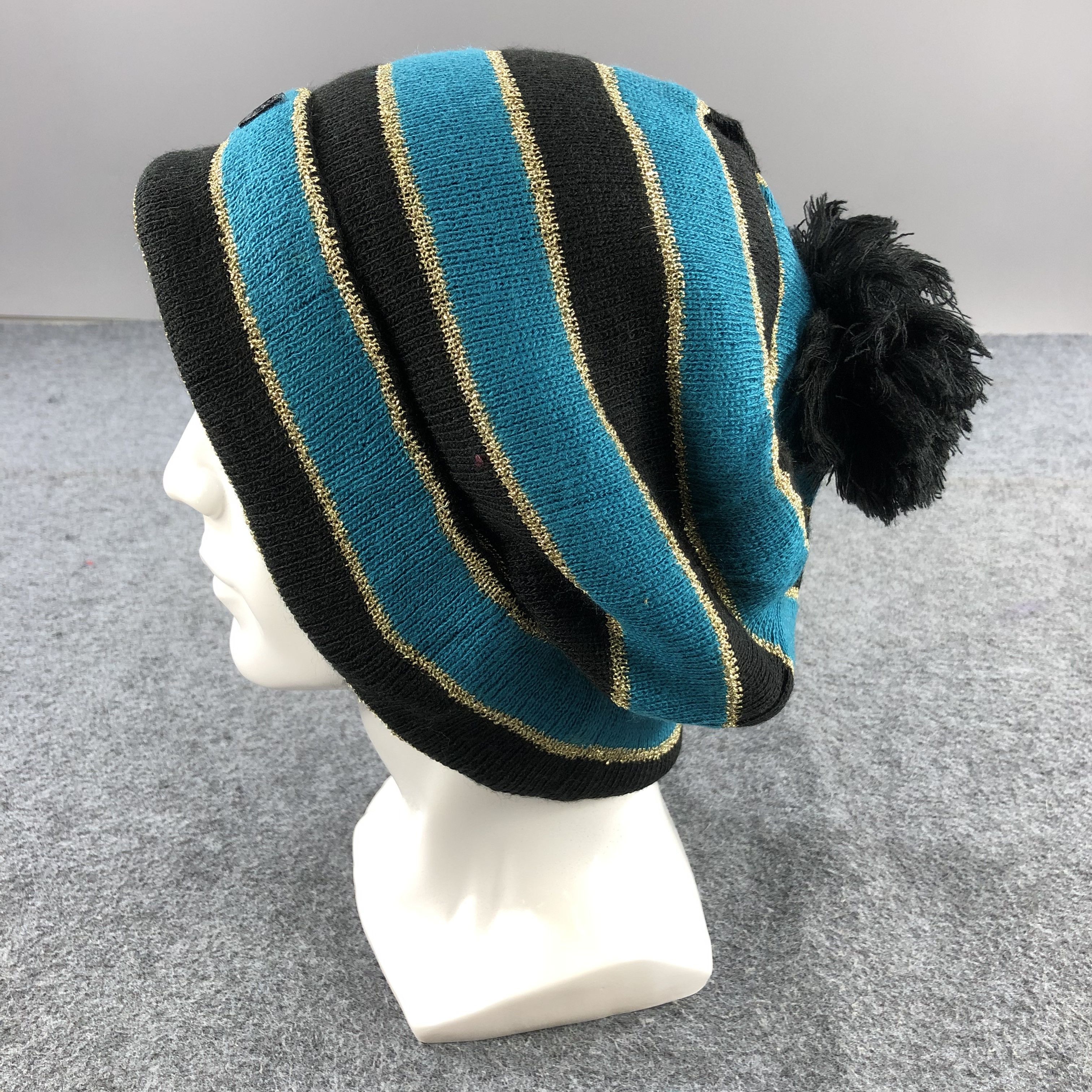 Vintage Rodeo Crowns Bobble Slouchy Beanie Snowcap Snow Hat B236 Size ONE SIZE - 1 Thumbnail