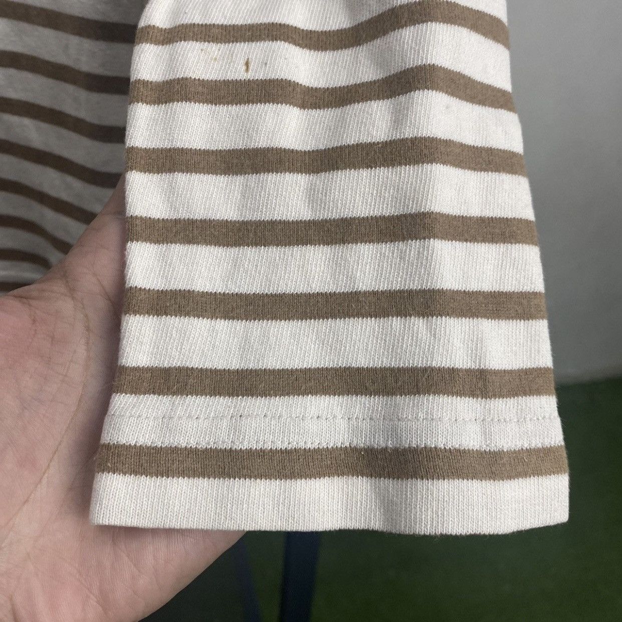 Margaret Howell MHL Margaret Howell Striped Long Sleeve Breton Tee Size US S / EU 44-46 / 1 - 6 Thumbnail