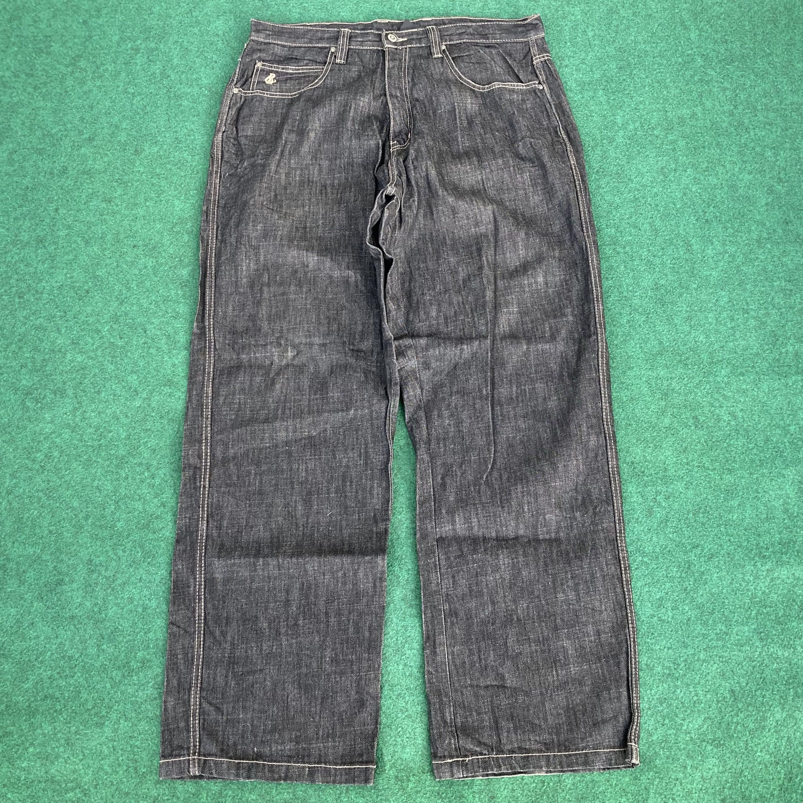 Rocawear × Vintage Vtg RocaWear Baggy Jeans Swag Sz 37 Denim Size US 37 - 1 Thumbnail