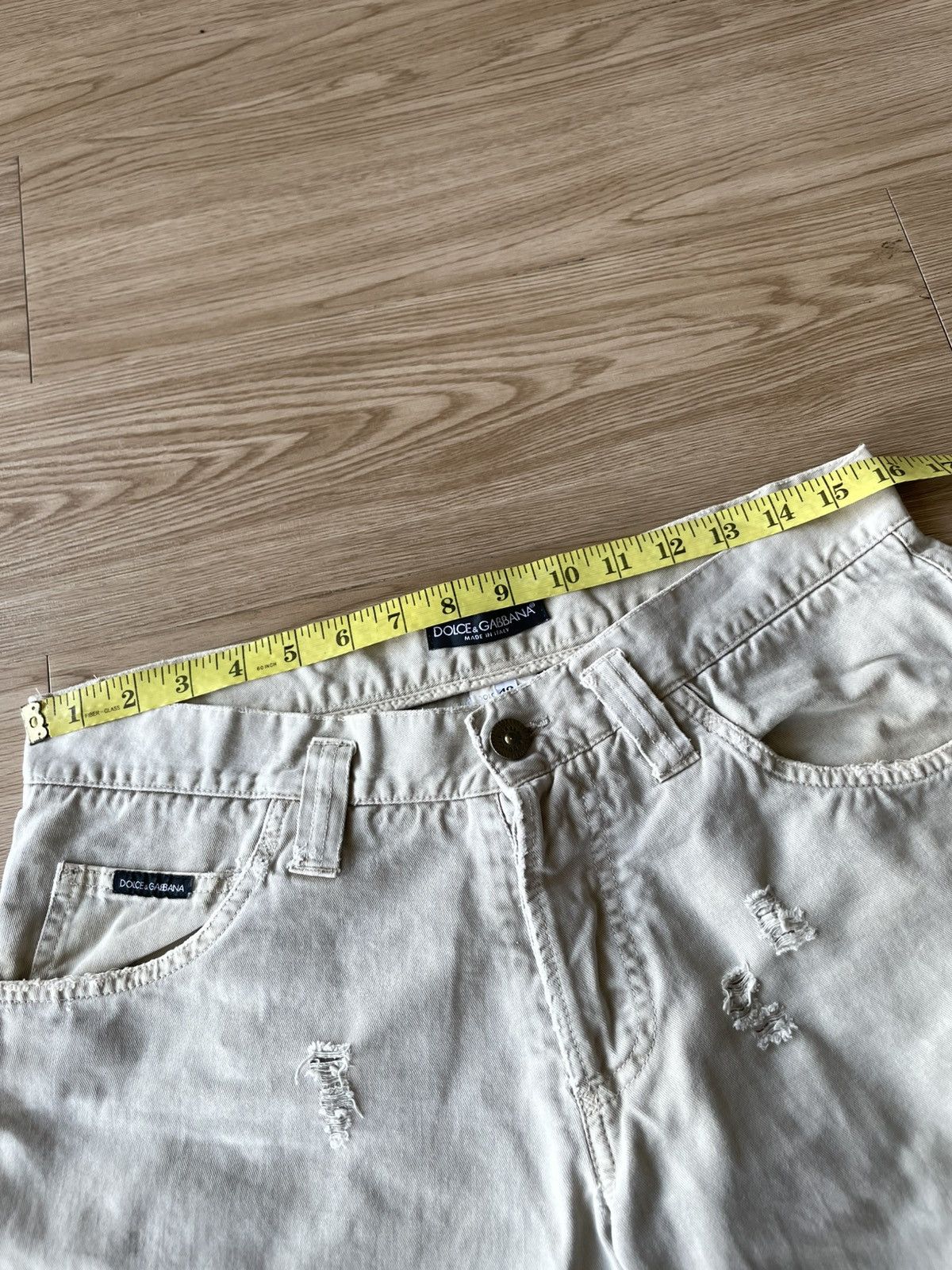 Dolce & Gabbana Dolce & Gabbana Distressed Pants Size US 32 / EU 48 - 17 Thumbnail