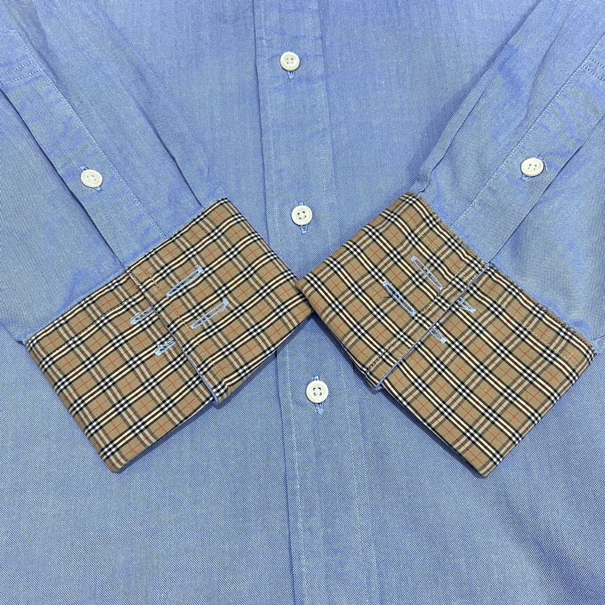 Burberry × Japanese Brand Burberry Button Up Shirt Size US L / EU 52-54 / 3 - 5 Thumbnail