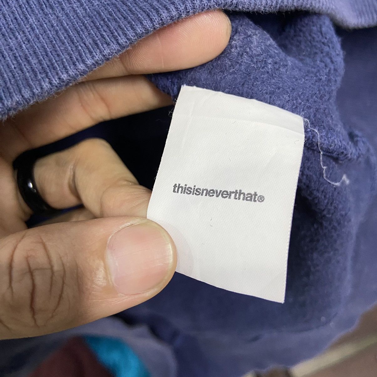 thisisneverthat ThisIsNeverThat SpellOut Sweatshirt Size US M / EU 48-50 / 2 - 7 Thumbnail