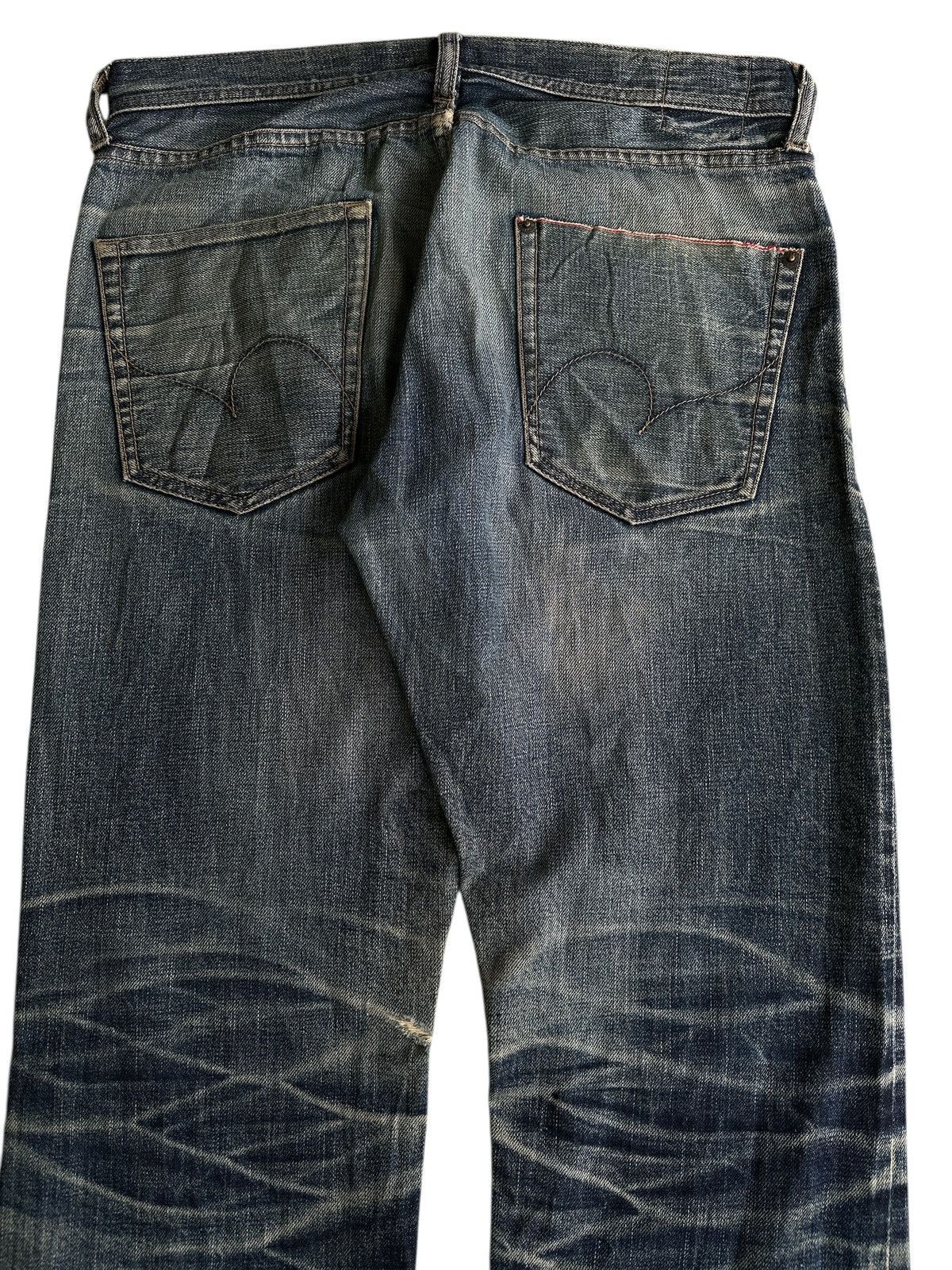 Kapital Distress Denim R.P.T by Ruppert Selvedge Denim. Size US 31 - 11 Thumbnail