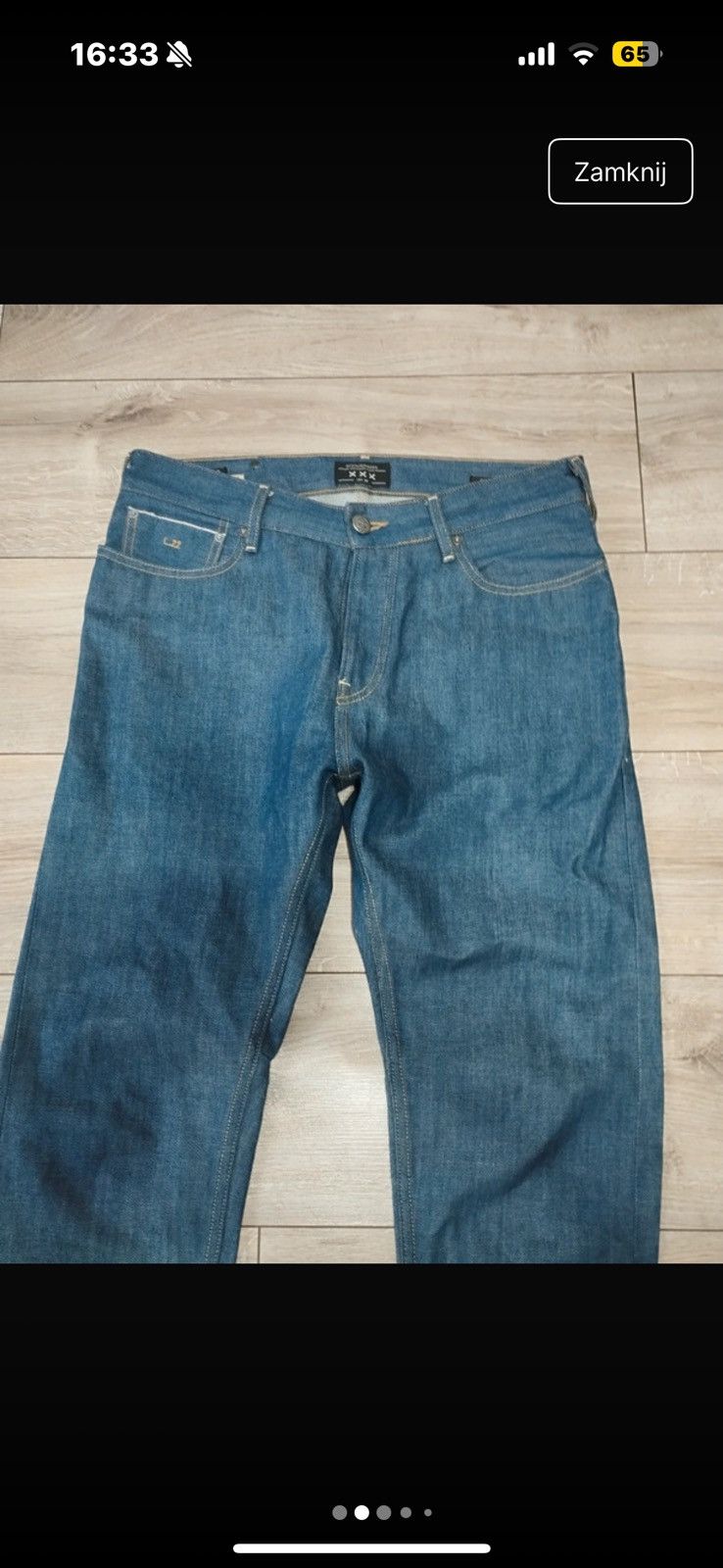 Scotch & Soda Scotch & Soda Lot 22 Dean Jeans Relaxed raw selvedge italy Size US 31 - 2 Thumbnail
