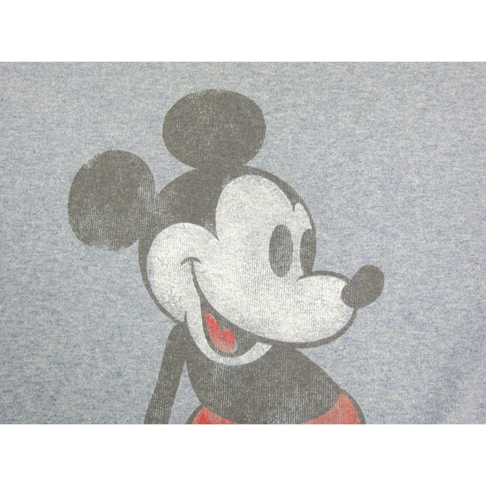 Disney VINTAGE Disney Mickey Mouse Shirt Womens M Blue Heather 90s Y2K Crew Neck Short Sleeve T-Shirt Casual Womens Size M / US 6-8 / IT 42-44 - 2 Thumbnail