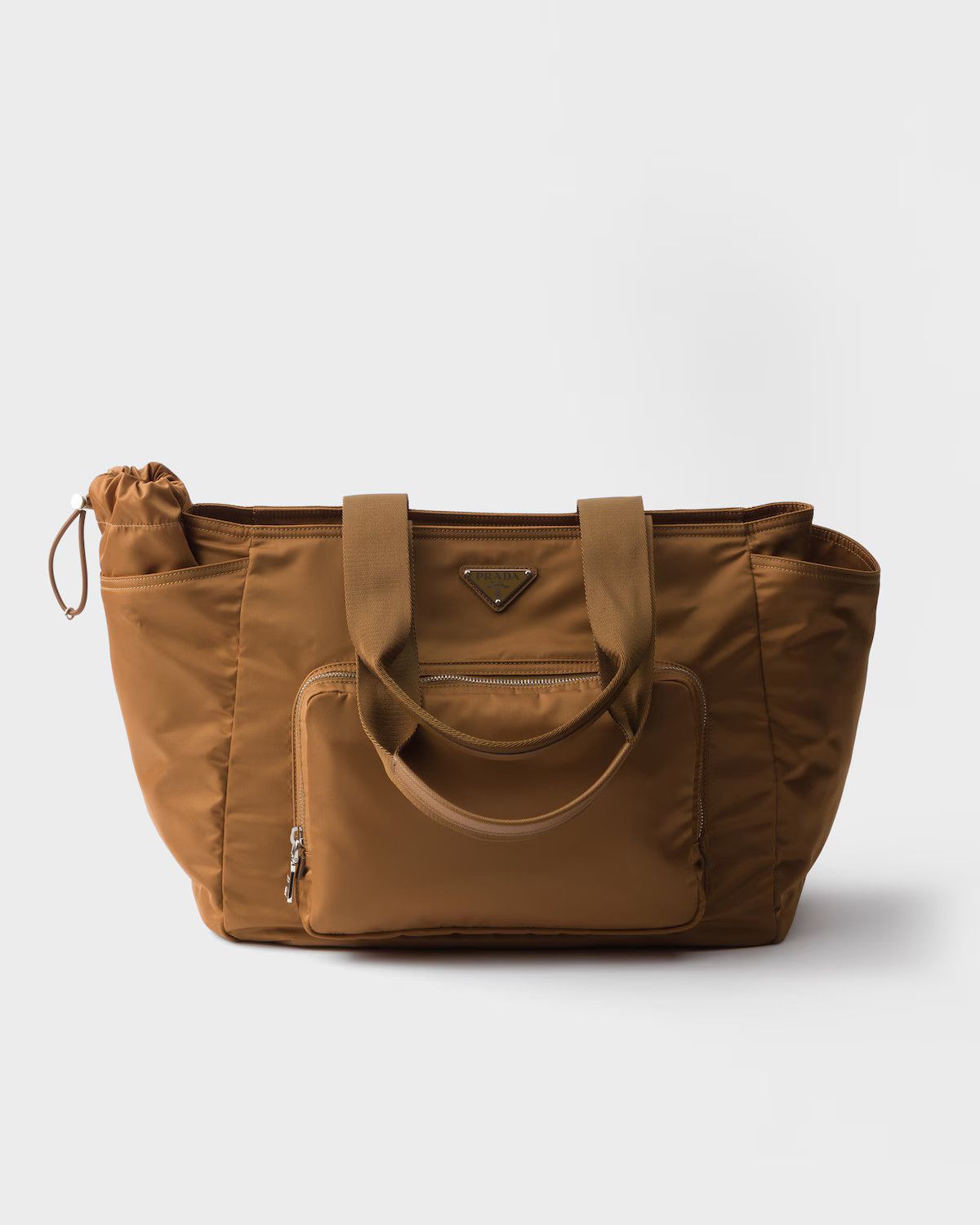 Prada os11x0126 Size: OS / Baby Bag in Re-Nylon in Brown Size ONE SIZE - 1 Thumbnail